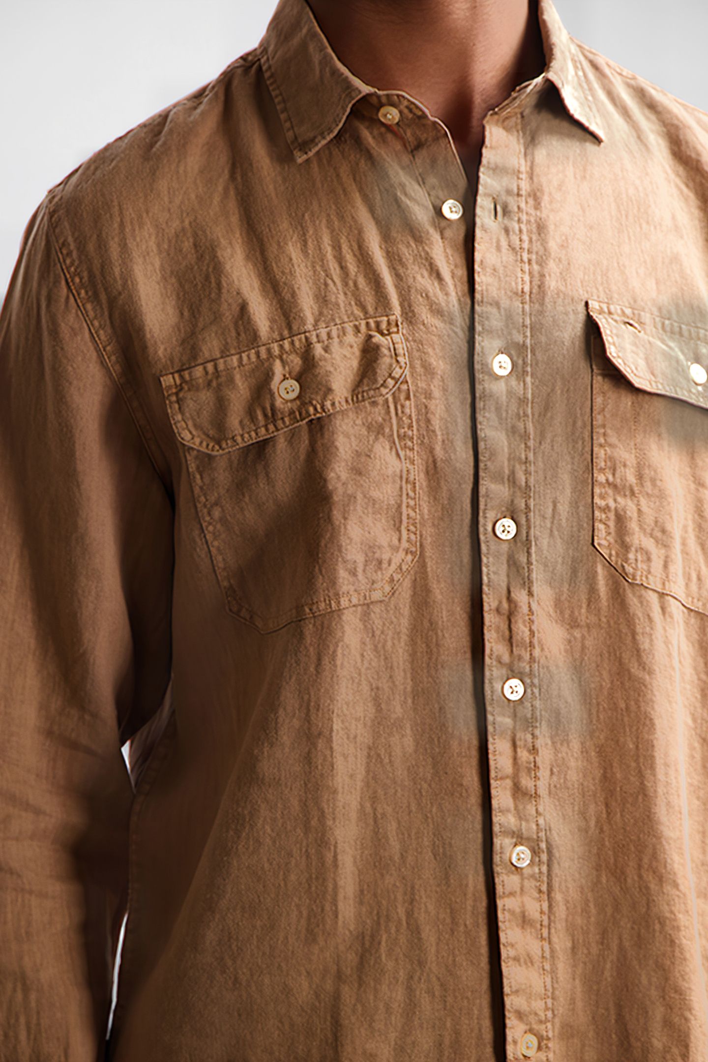 DS_SAMSON CASUAL SHIRT TIGERS EYE TIGERS EYE 4