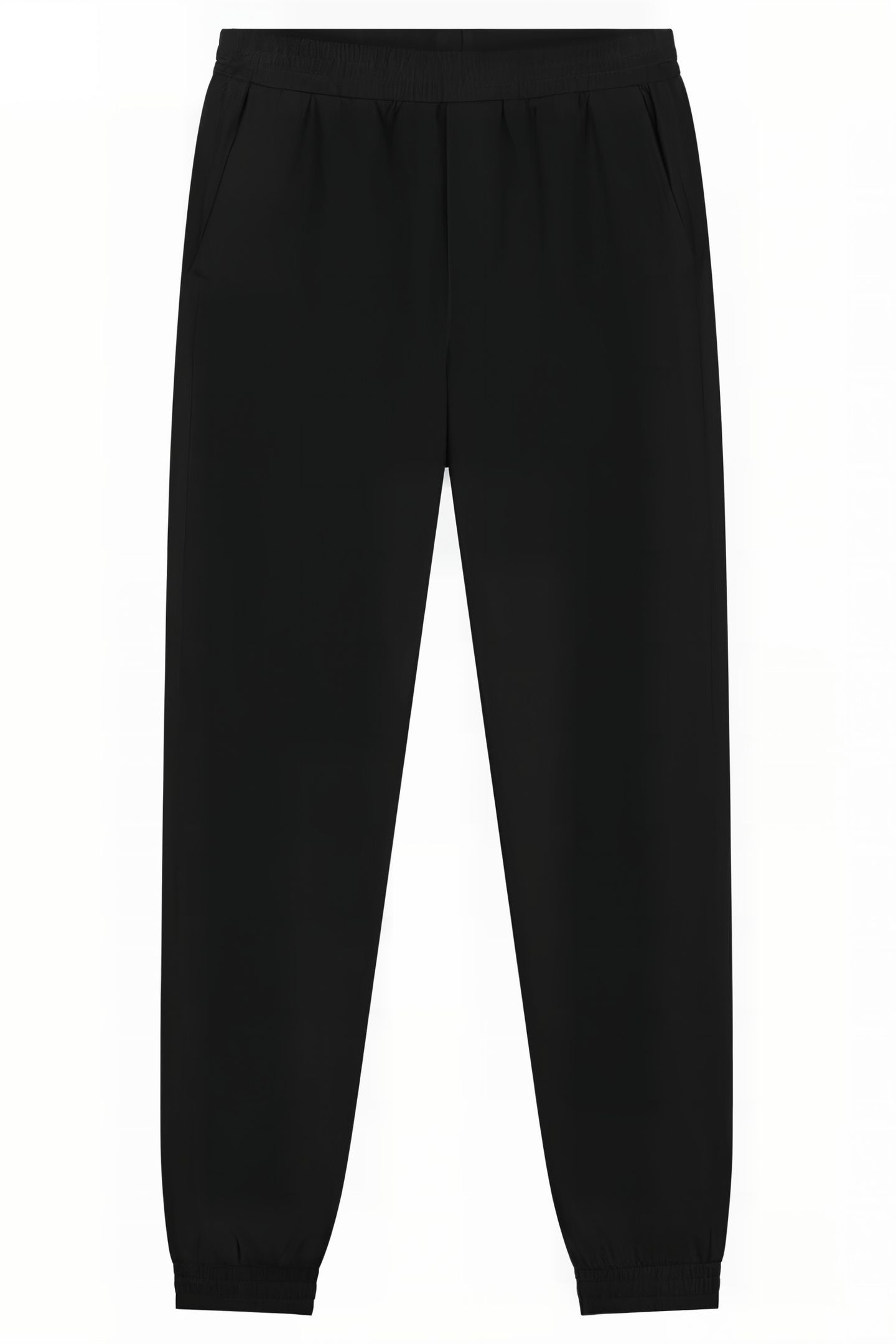 NIGEL TWILL TROUSERS BLACK 1