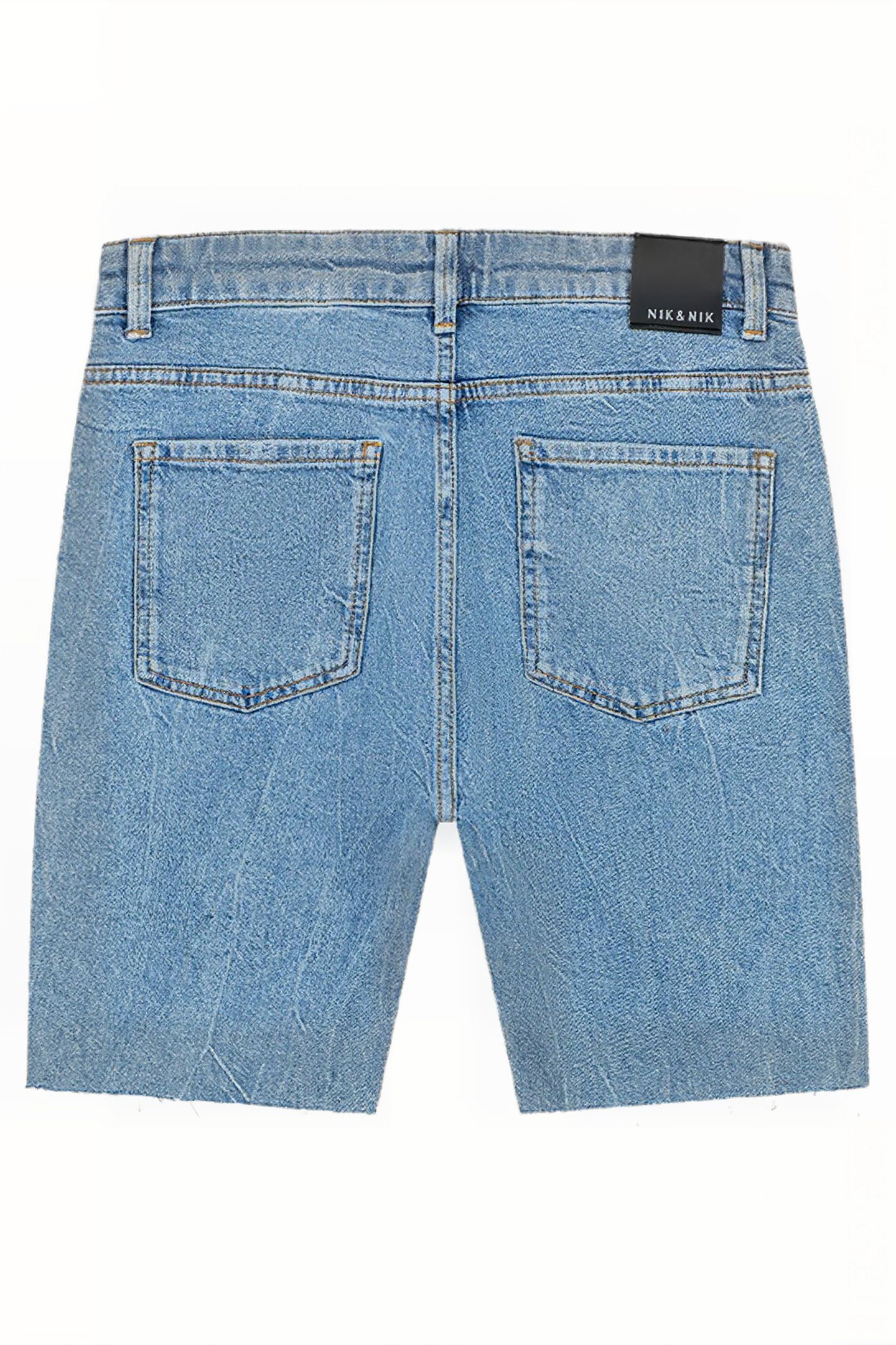 FARYL DENIM SHORT WASHED BLUE 3