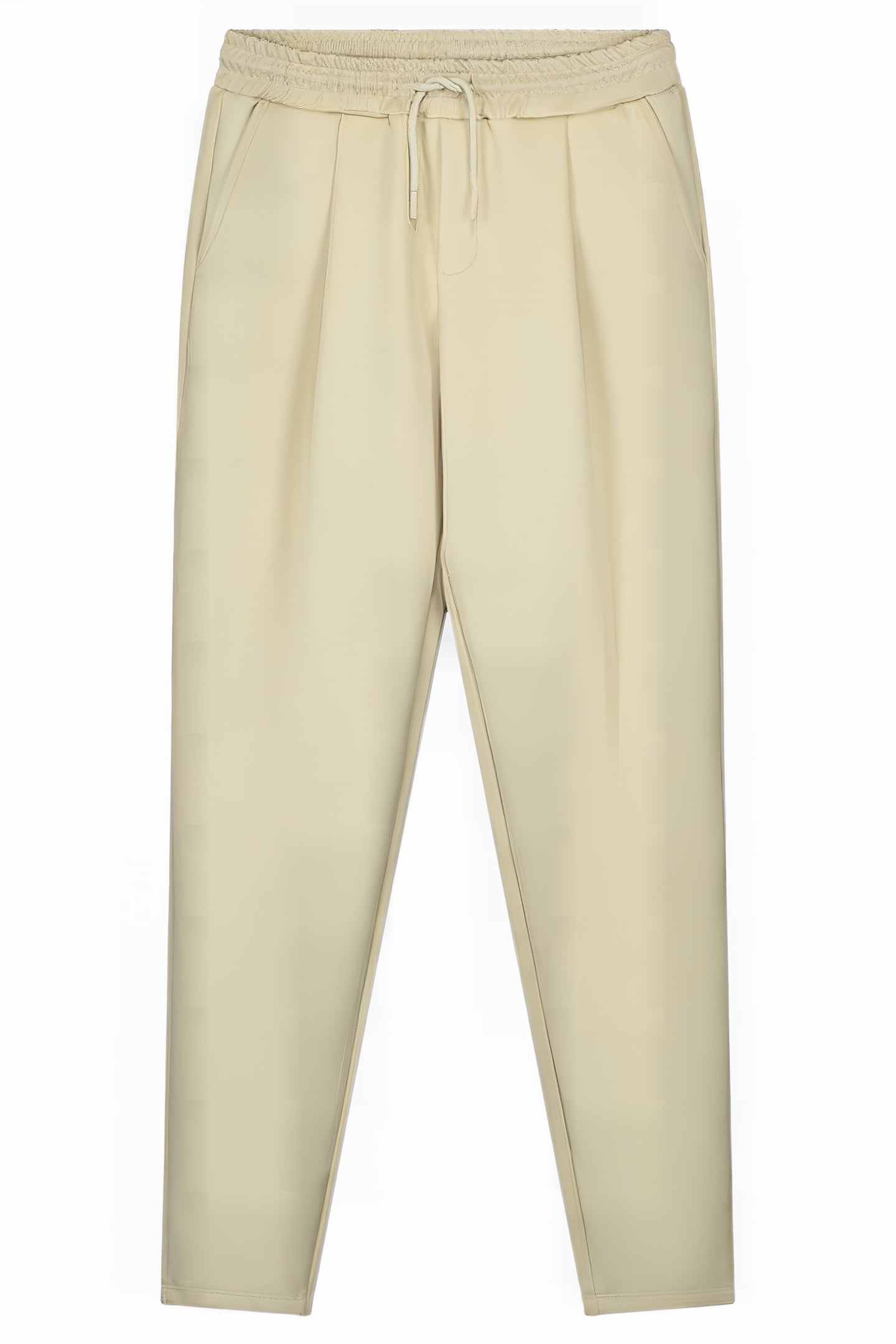 PLEAT TROUSERS OATMILK 2