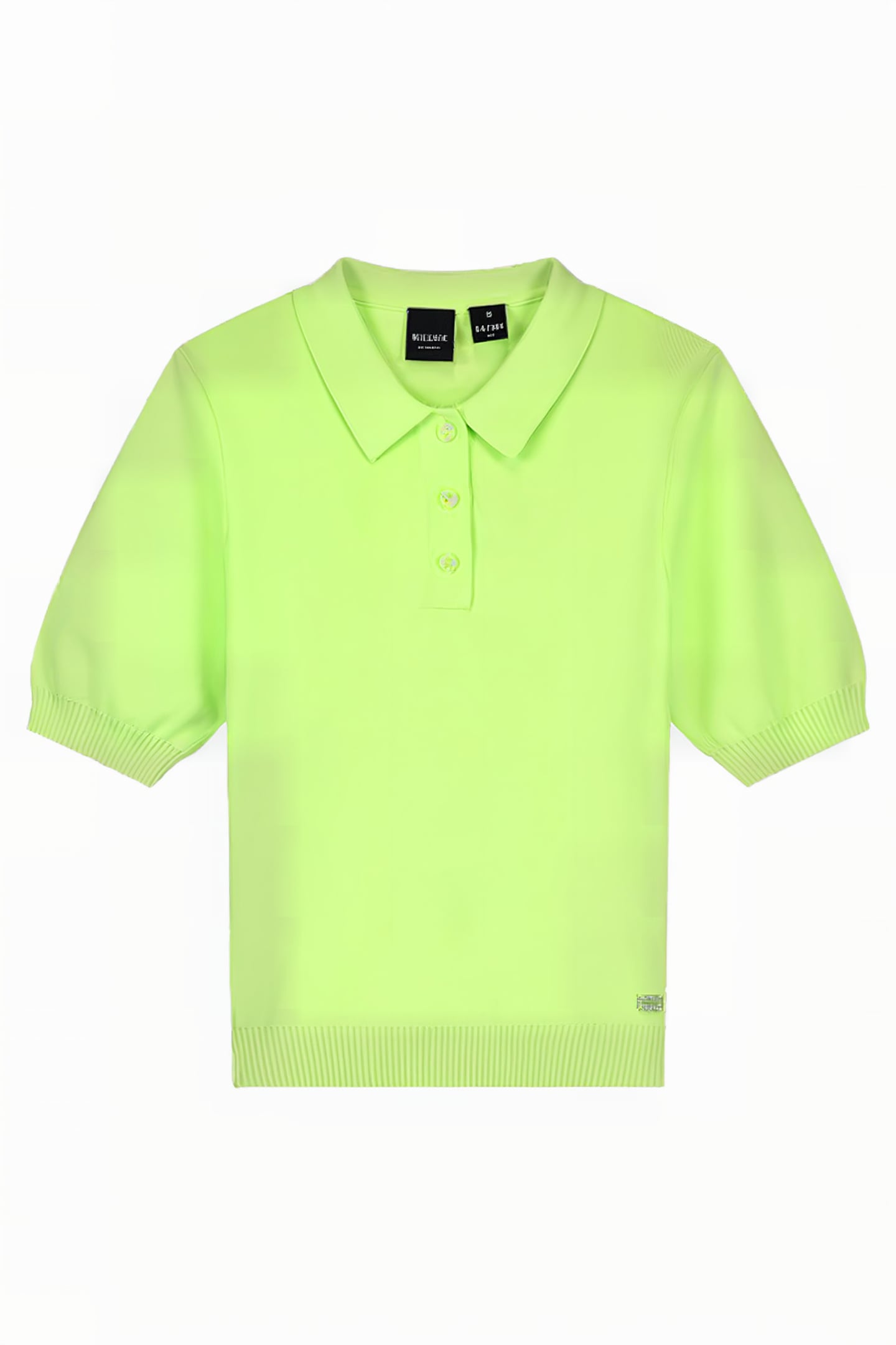 GOLDIE SOLID POLO SPLASH GREEN 2