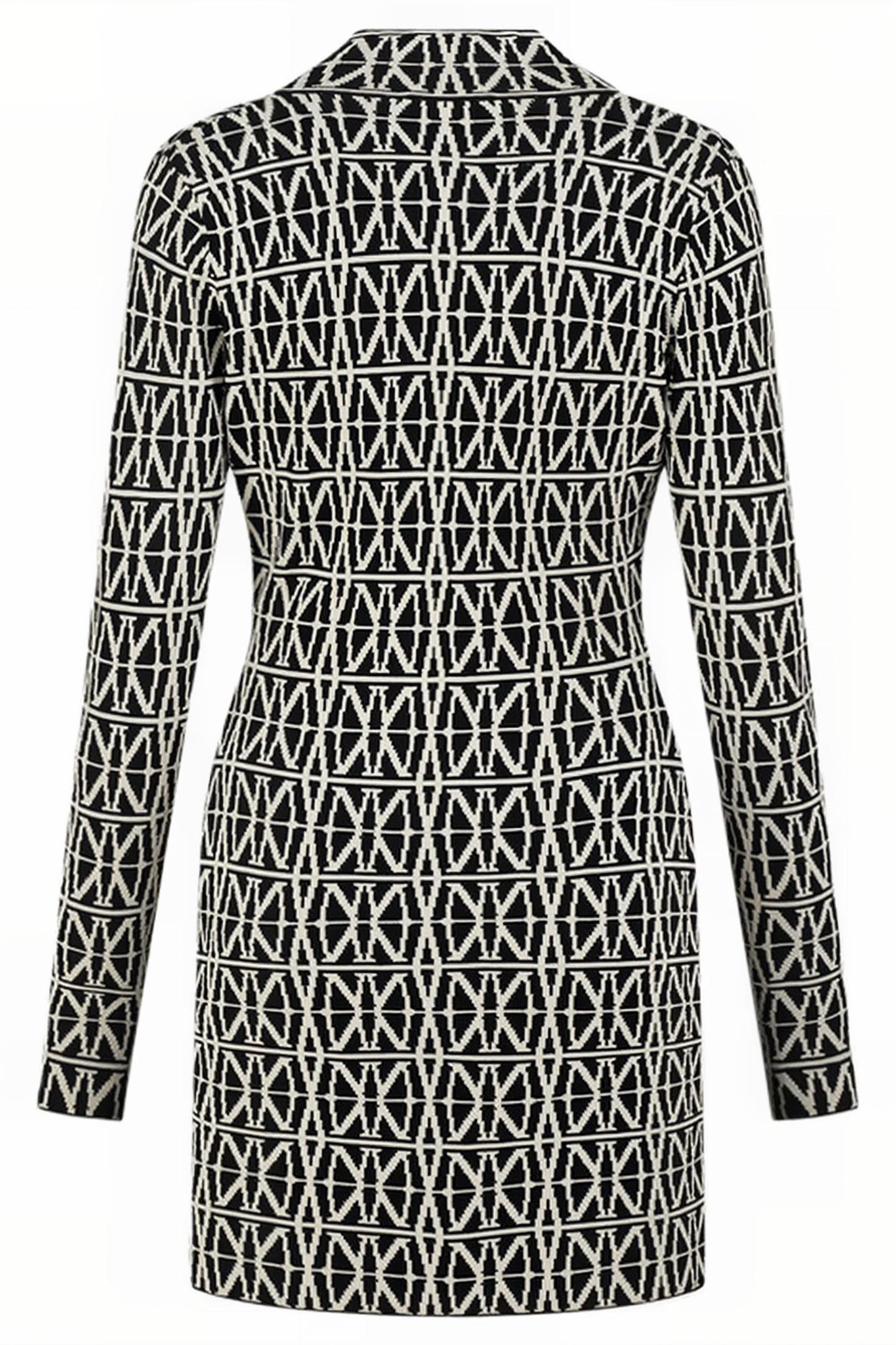 BELARUS DRESS BLACK/PEARL 3