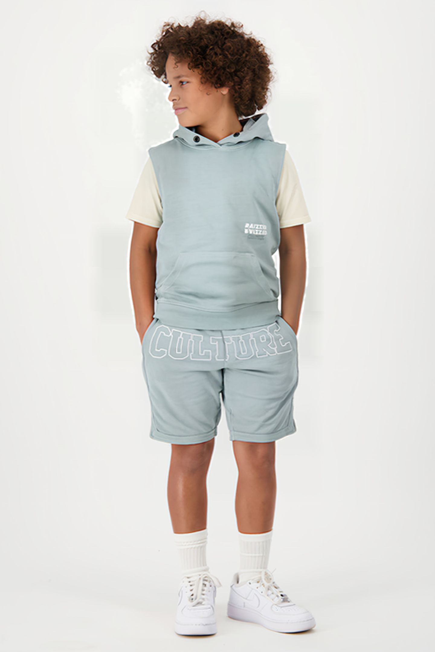 BOYS BAYVIEW PULLOVER MINT GREY 1