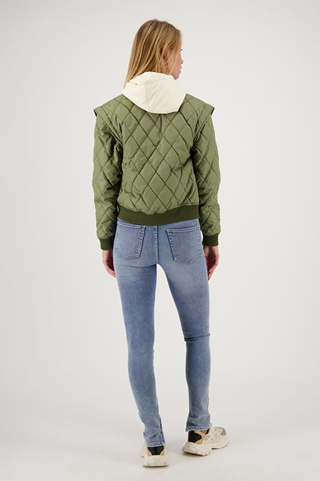 MAYA JACKET ARMY MOSS 2