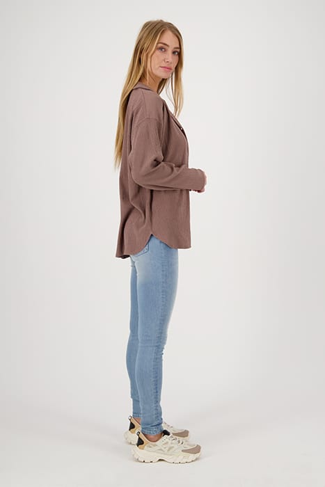TESS BLOUSE ASH BROWN 7
