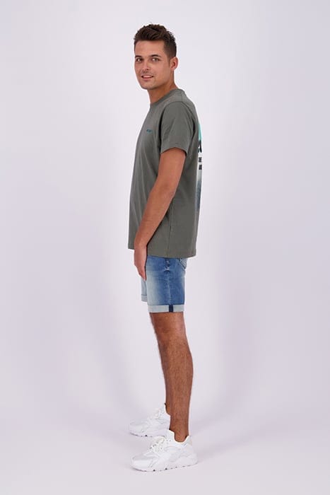 REEF T-SHIRT GREY STONE 5