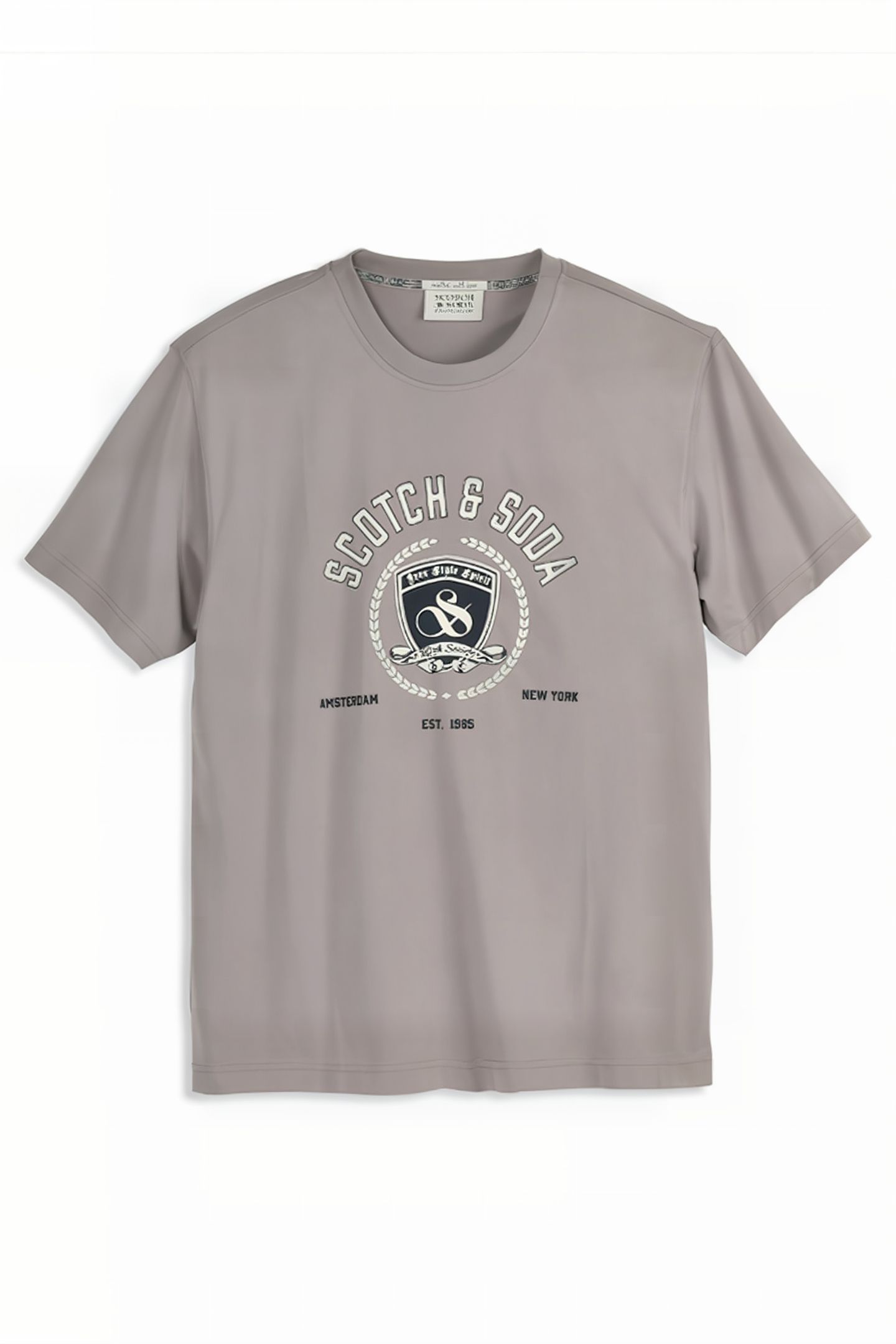 RELAXED FIT SS GRAPHIC TEE ASPHALT 1