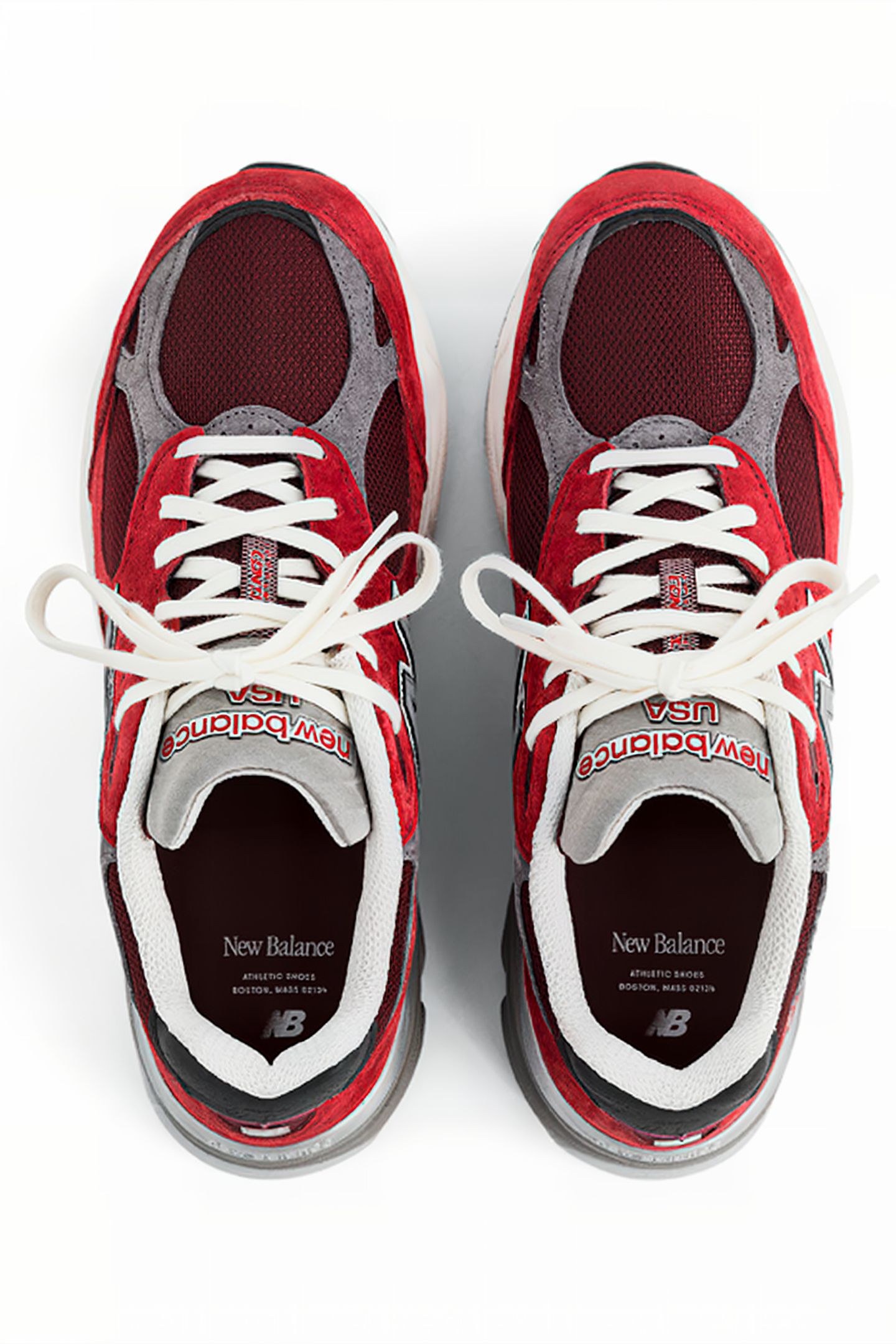 M990TF3 MADE IN USA SNEAKERS IN SCARLET 3