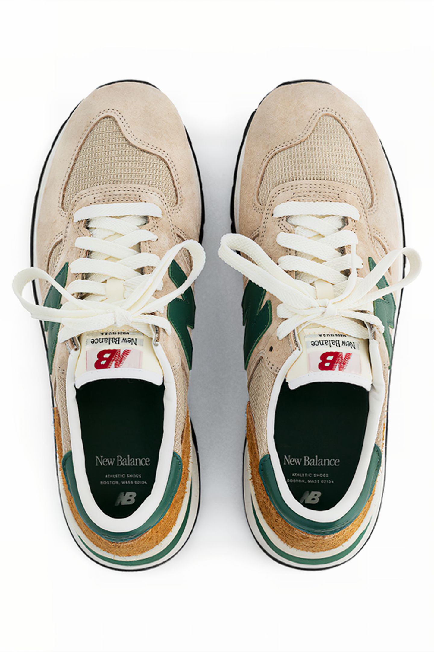 M990TG1 MADE IN USA SNEAKERS IN TAN 3