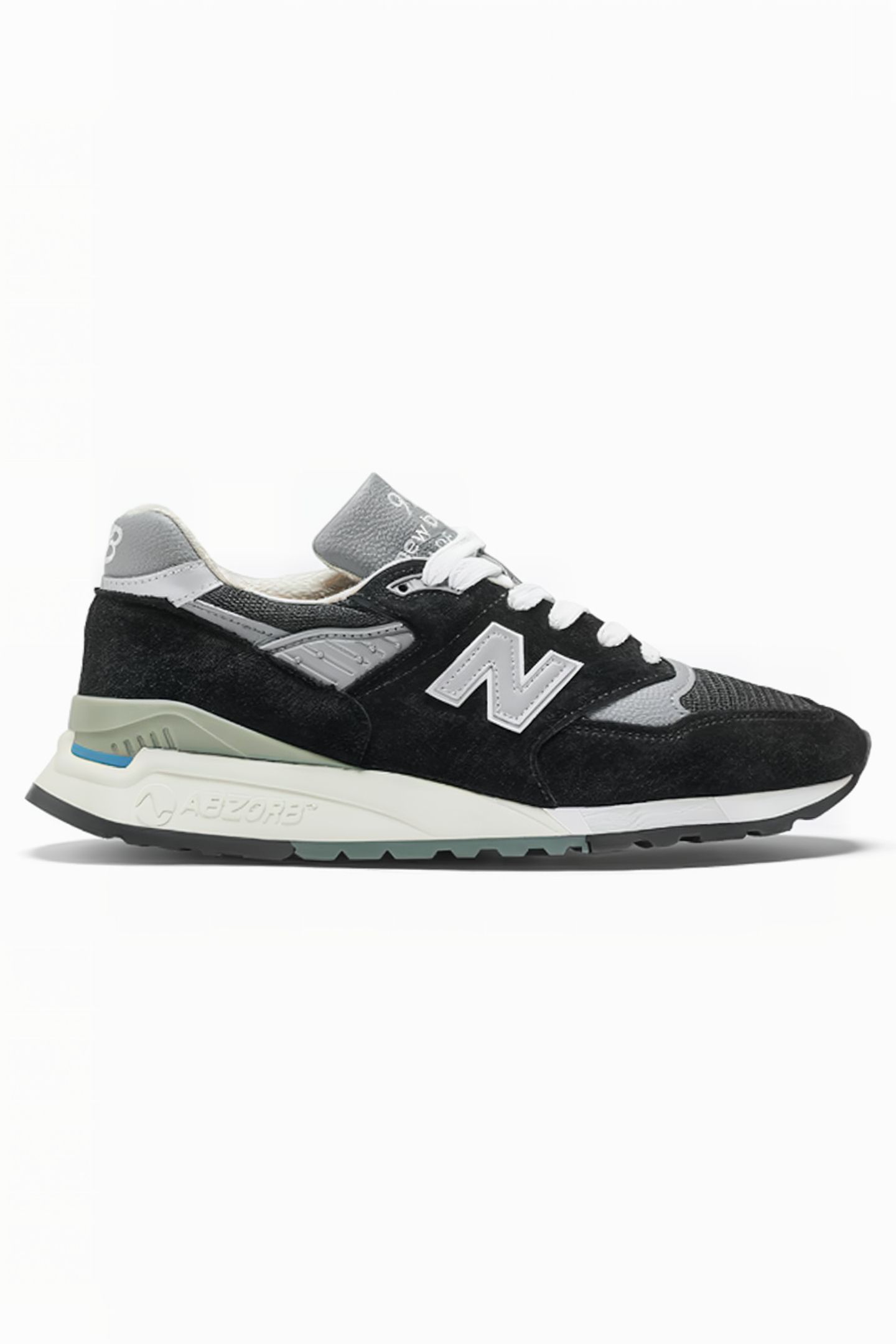 U998BL MADE IN USA  SNEAKERS IN BLACK 1