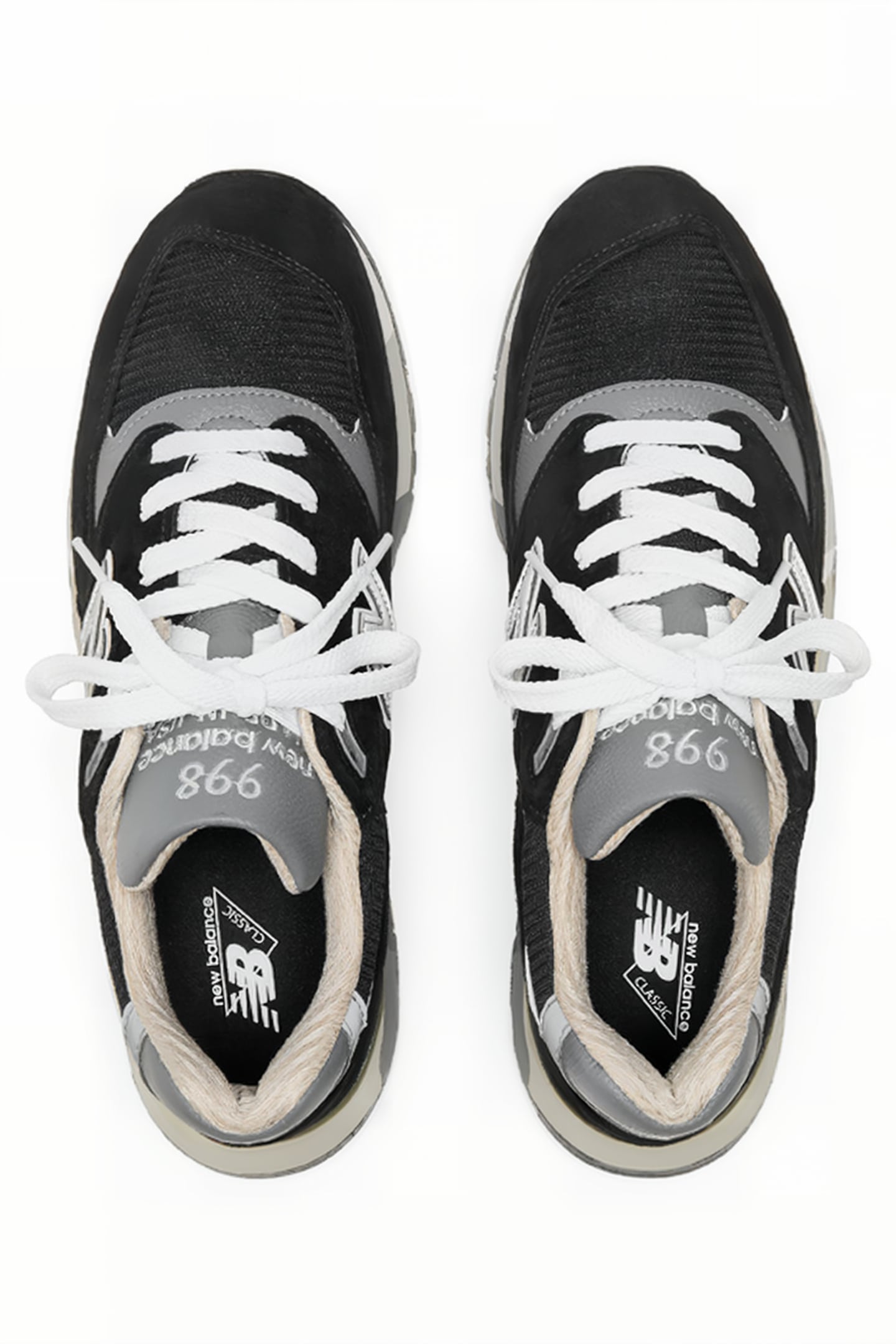 U998BL MADE IN USA  SNEAKERS IN BLACK 3