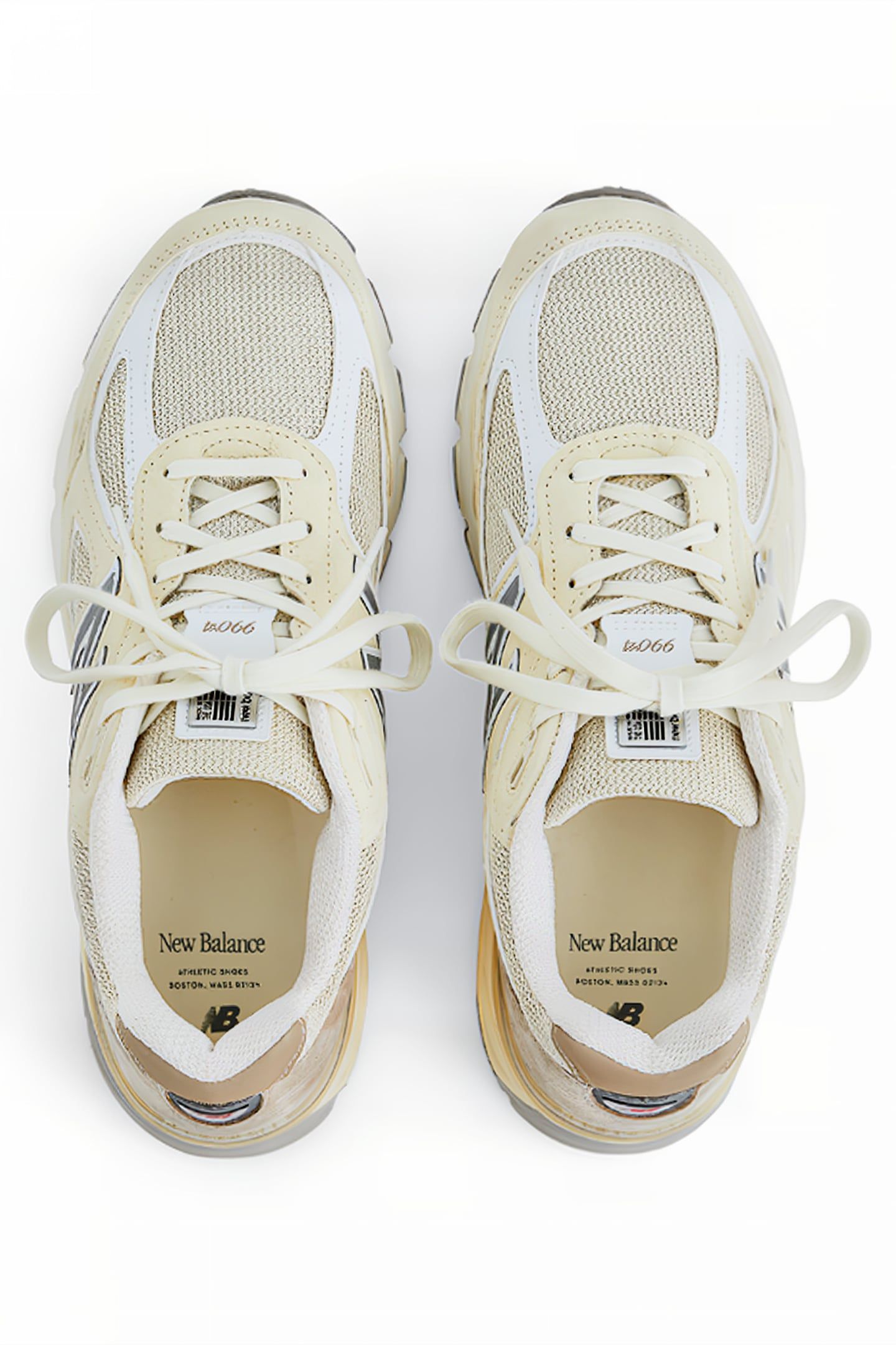 U990TE4 MADE IN USA  SNEAKERS IN LIMESTONE 3