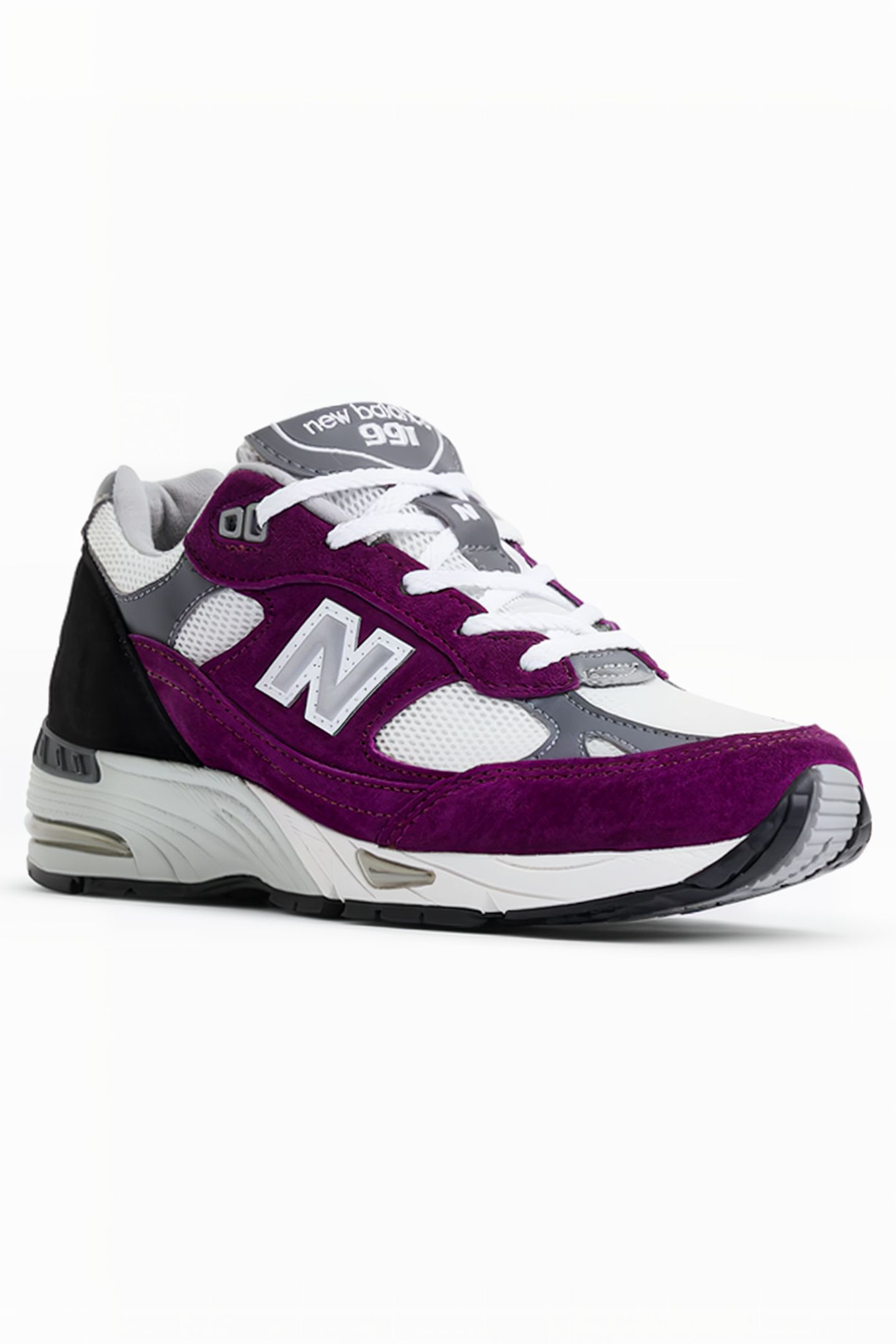 W991PUK MADE IN UK SNEAKERS IN GRAPE JUICE 6