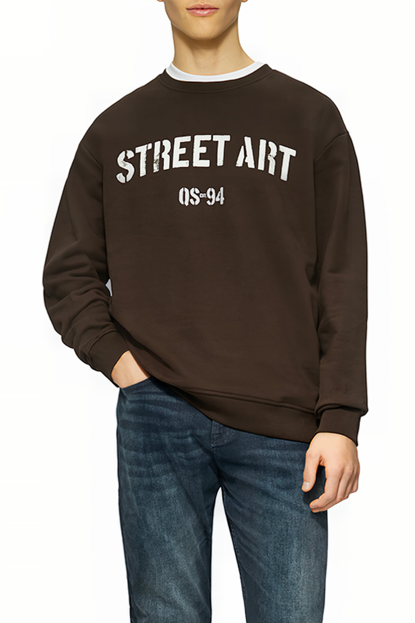 S.OLIVER-QS SWEATSHIRTS BROWN 1