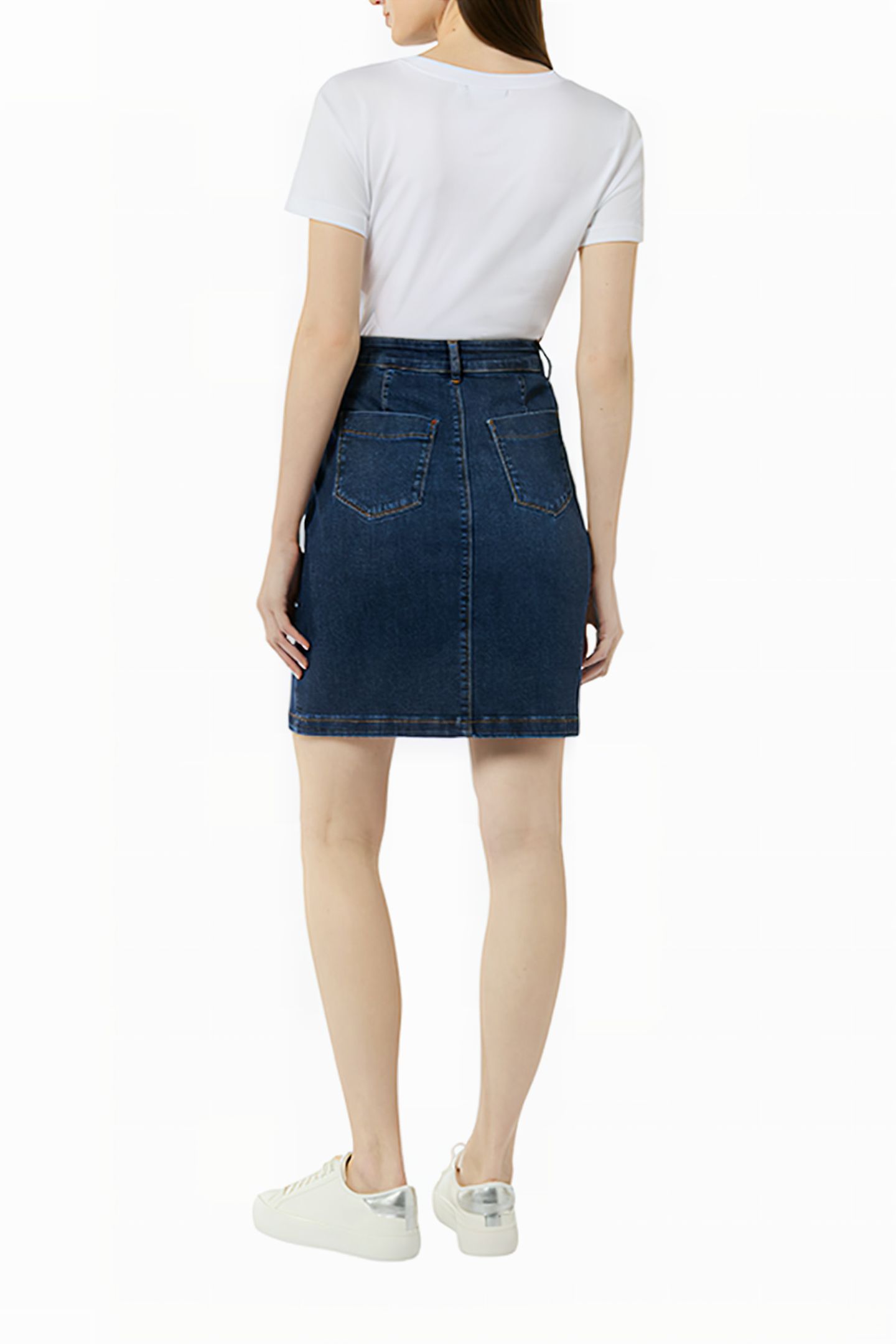 COMMA SKIRTS BLUE-DENIM 2