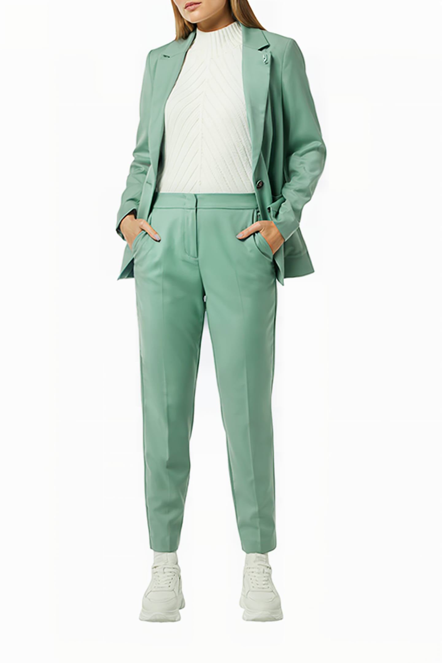 COMMA JACKETS BLAZER GREEN 2