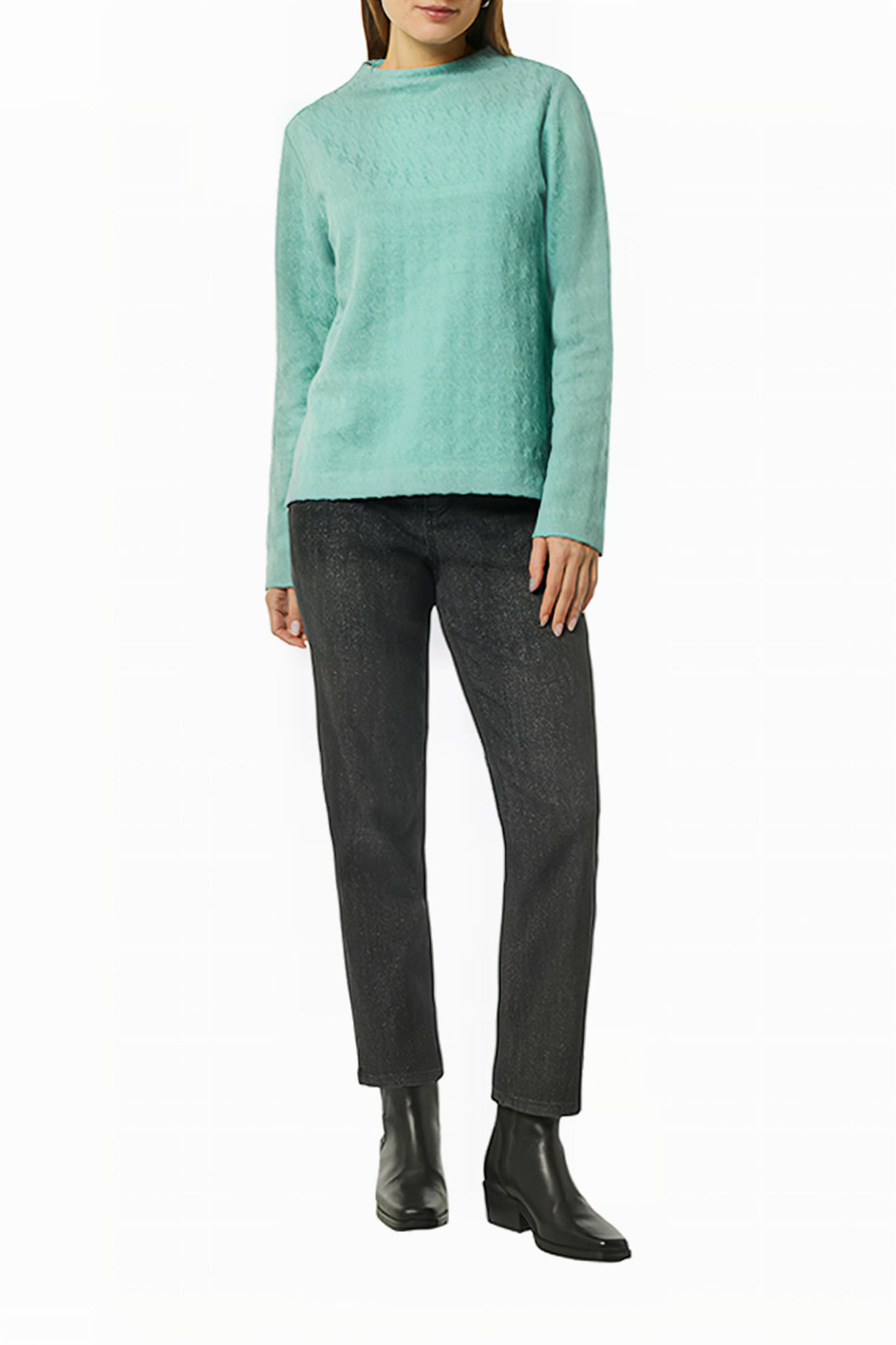 COMMA SWEATSHIRTS GREEN 2
