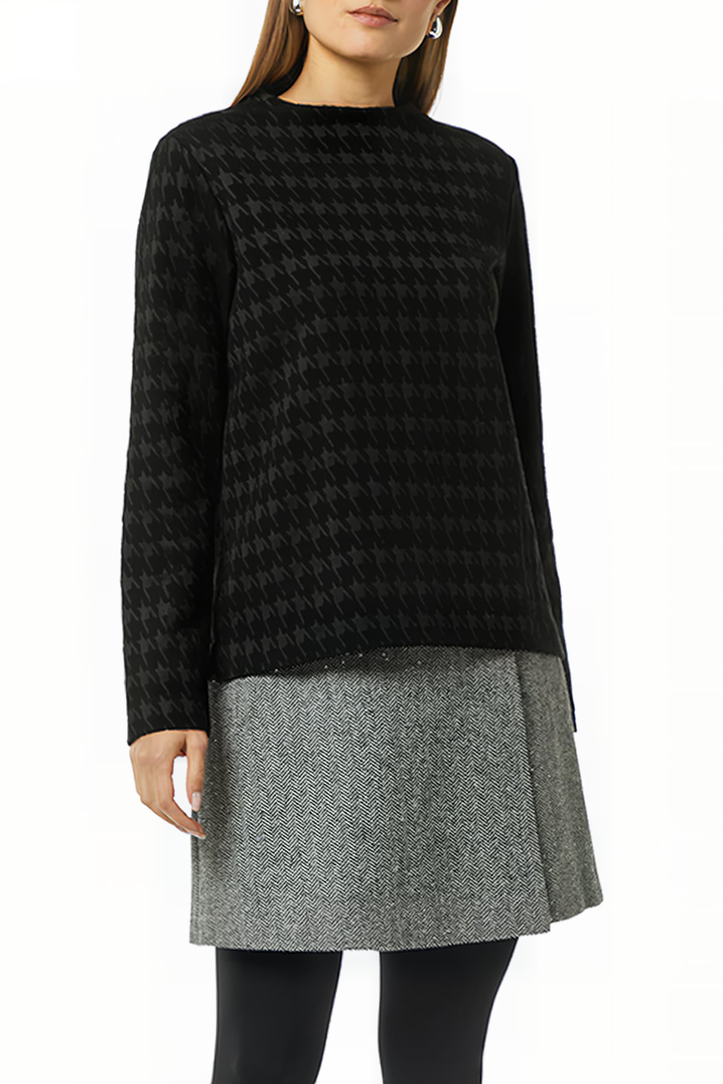 COMMA SWEATSHIRTS BLACK 1