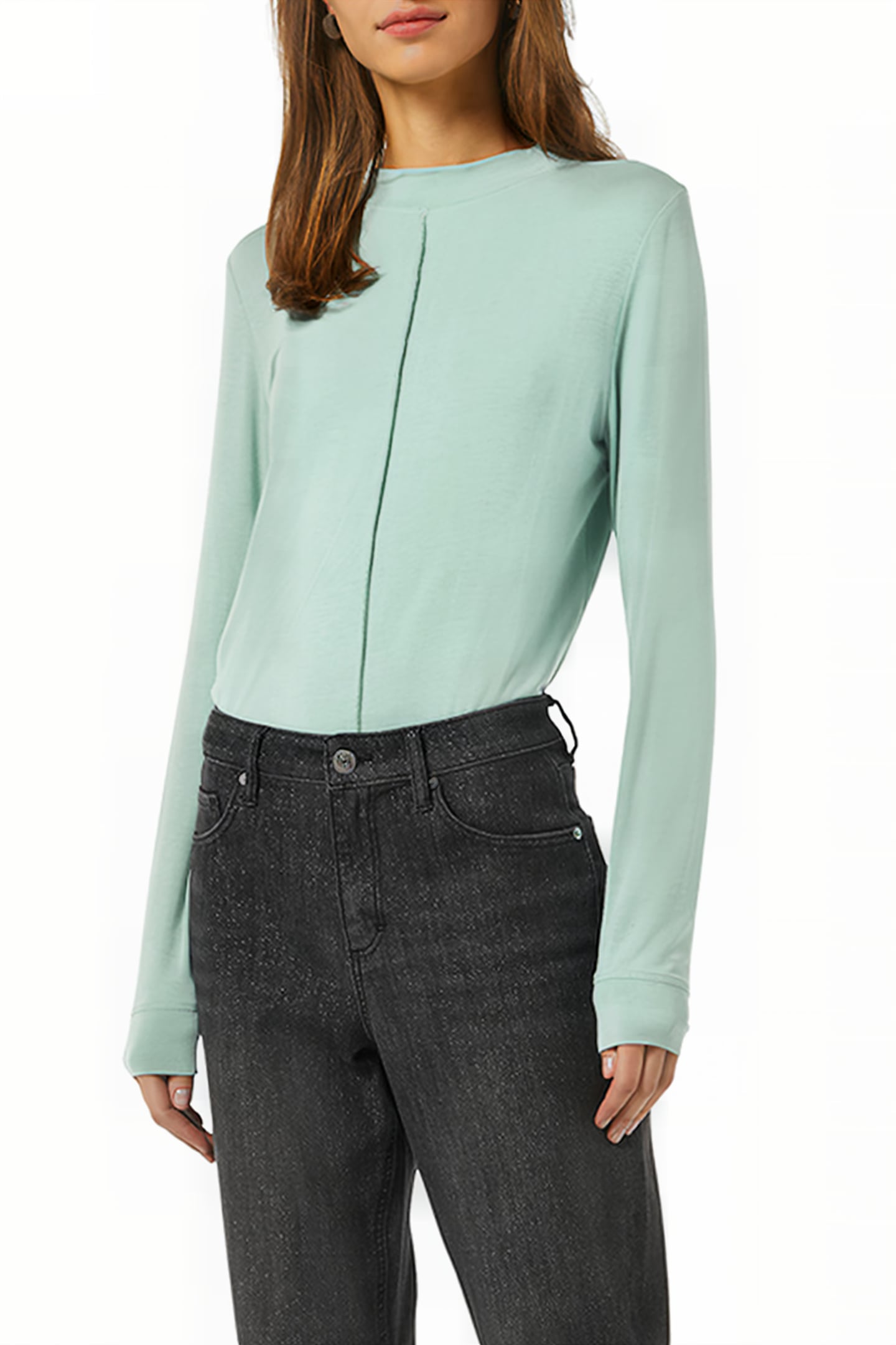 COMMA T-SHIRTS BLUE GREEN 1