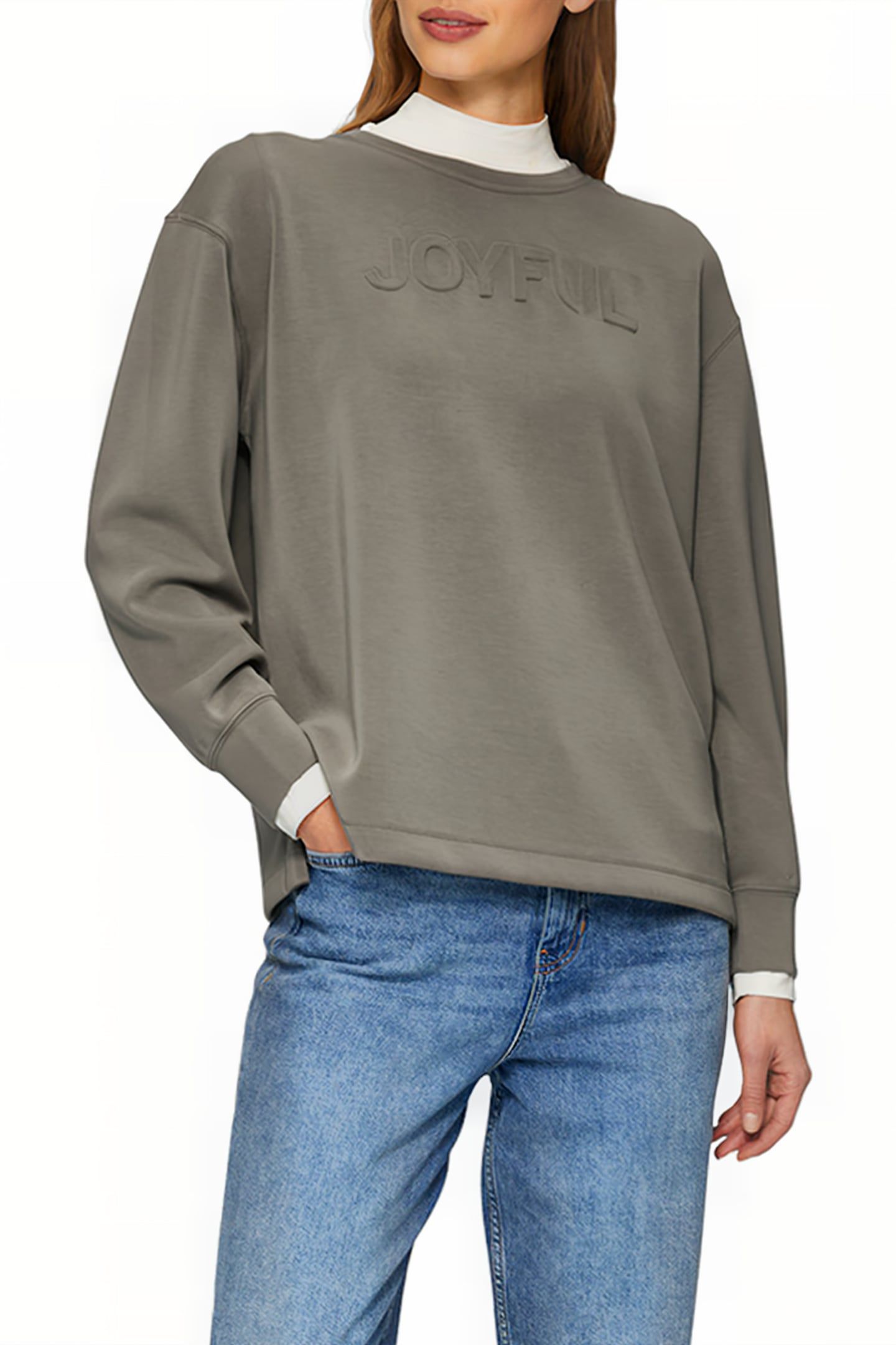 S.OLIVER SWEATSHIRTS BROWN 2