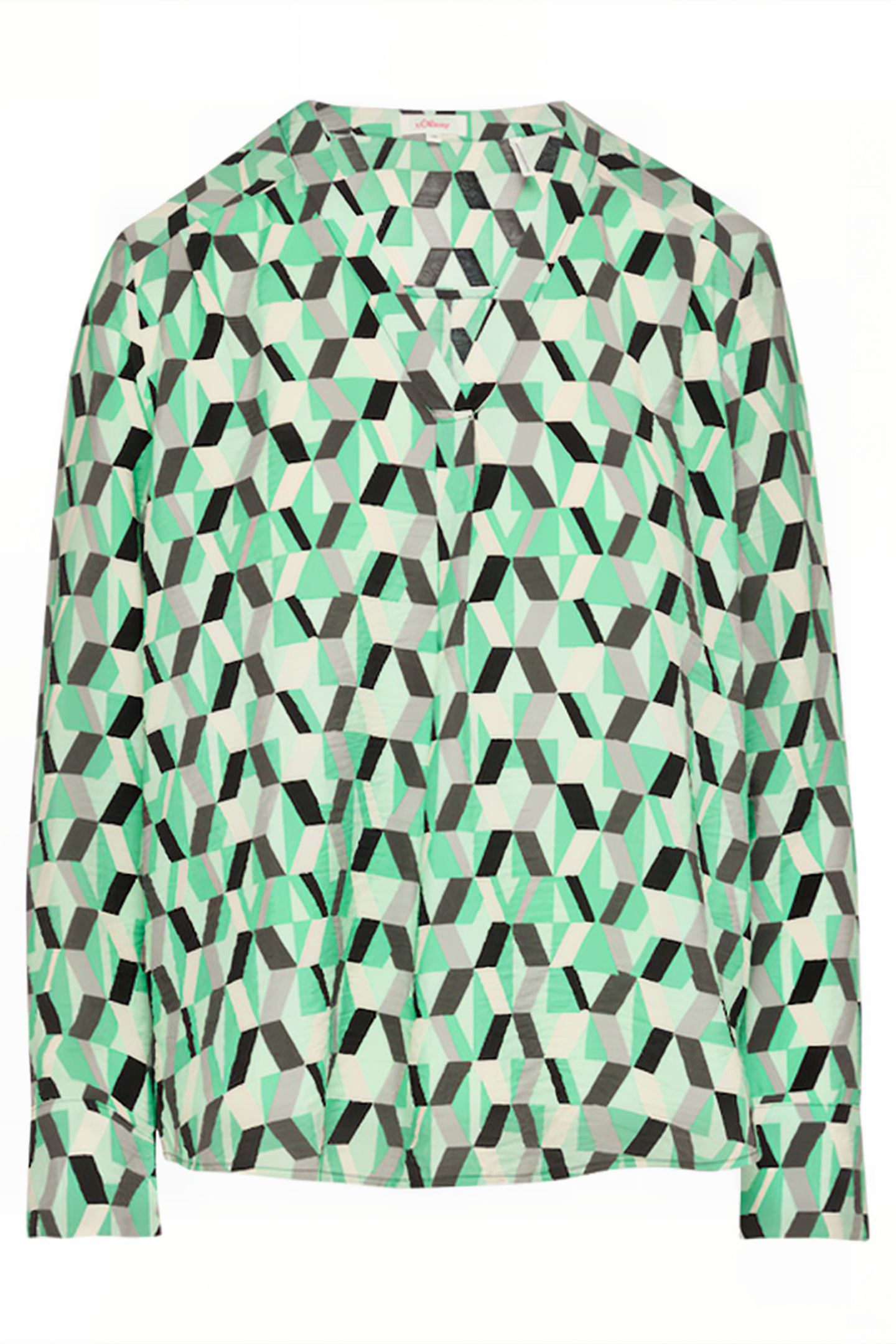 S.OLIVER BLOUSES GREEN 3