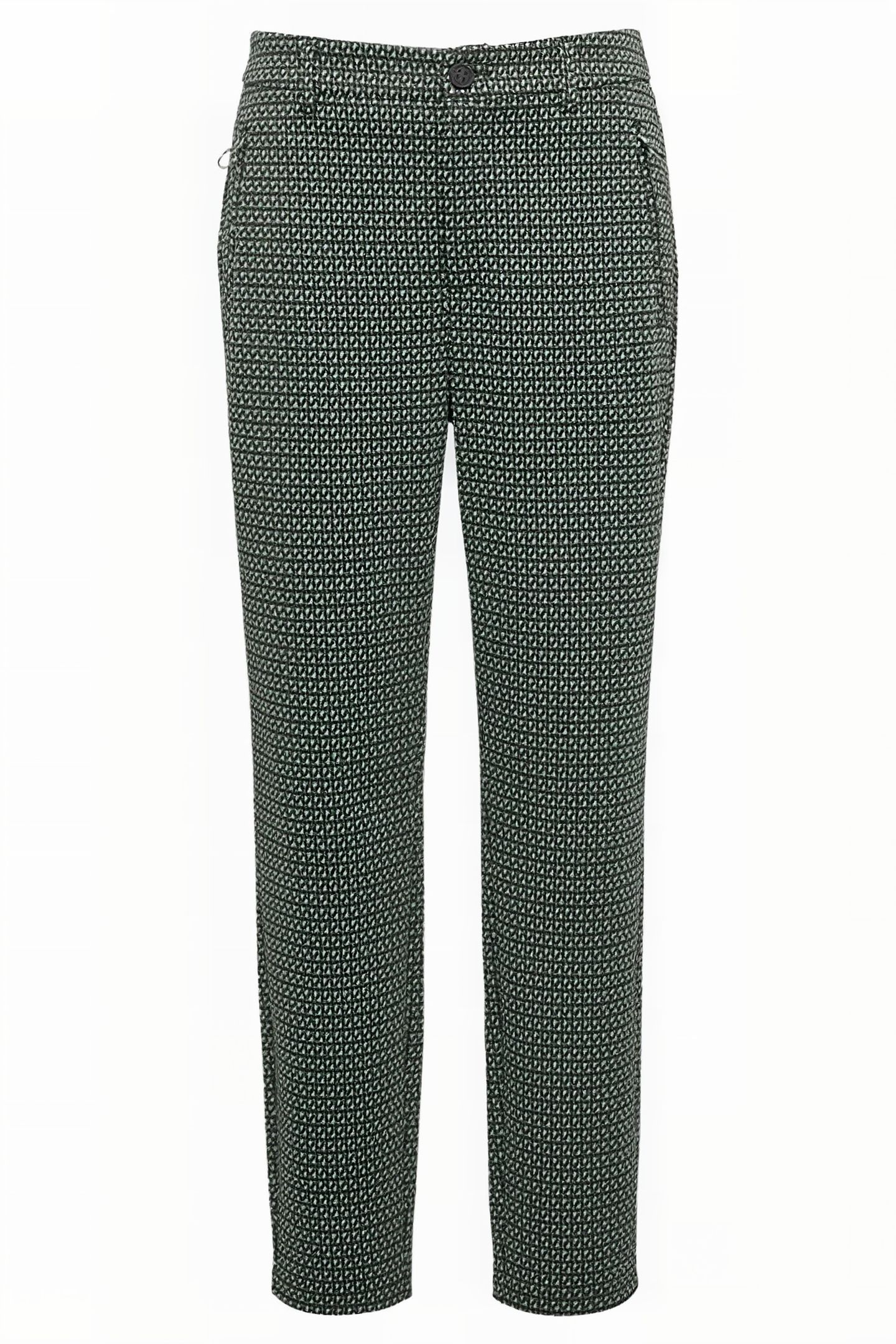 S.OLIVER PANTS GREY/BLACK 4