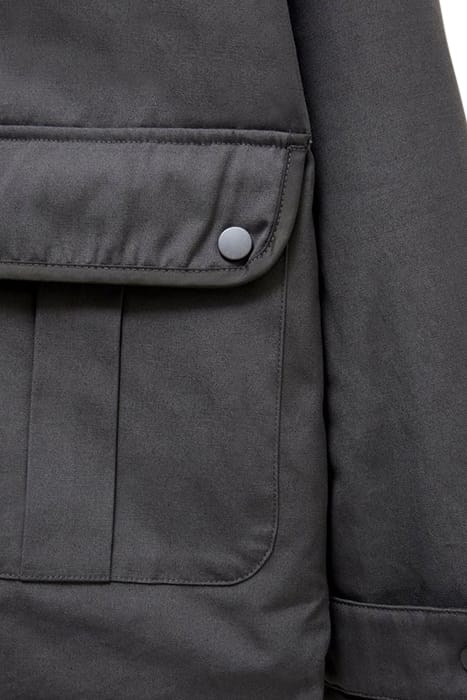 CORBY CANVAS JACKET DARK GREY 3