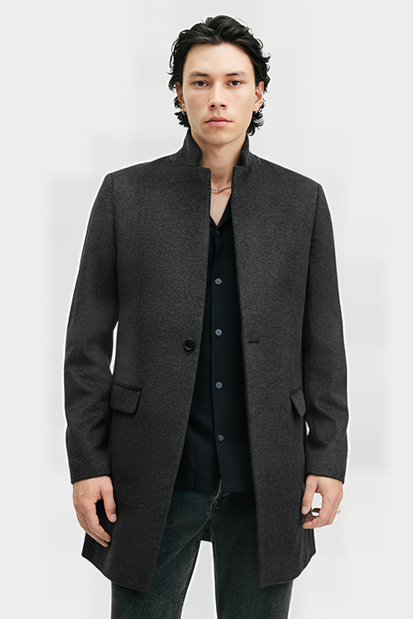 HARGROVE COAT CHARCOAL GREY 1