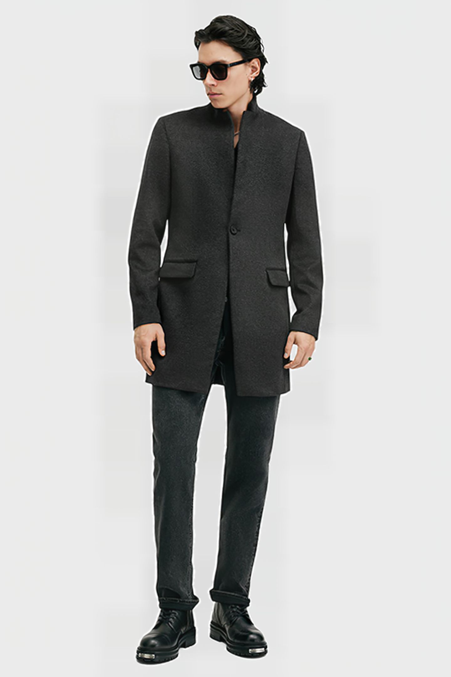 HARGROVE COAT CHARCOAL GREY 5
