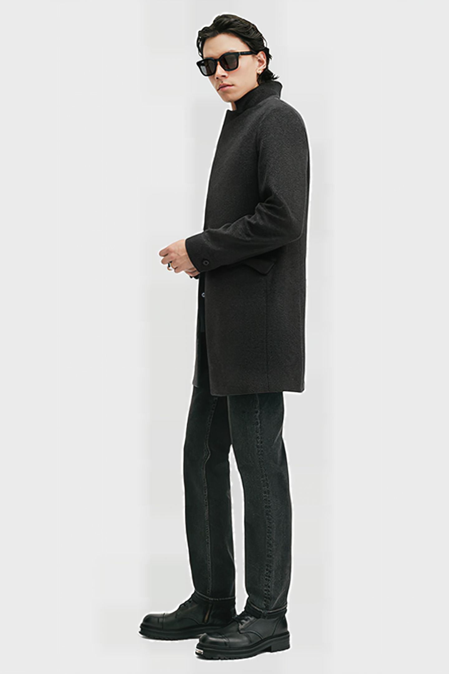 HARGROVE COAT CHARCOAL GREY 6