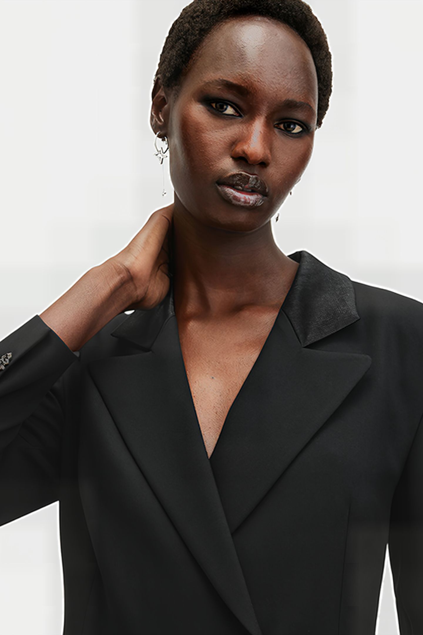 ERYKAH BLAZER DRESS BLACK 7