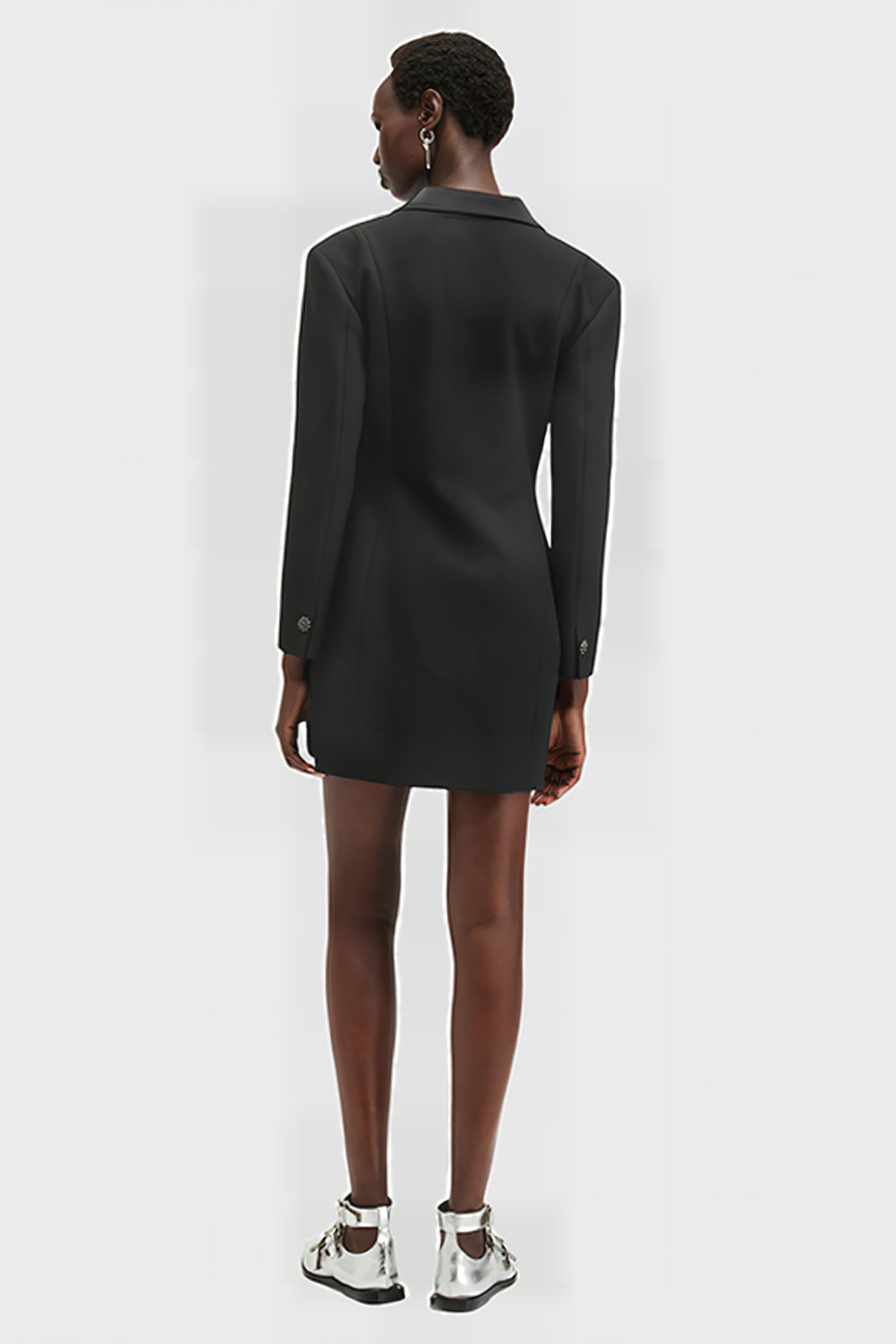 ERYKAH BLAZER DRESS BLACK 3