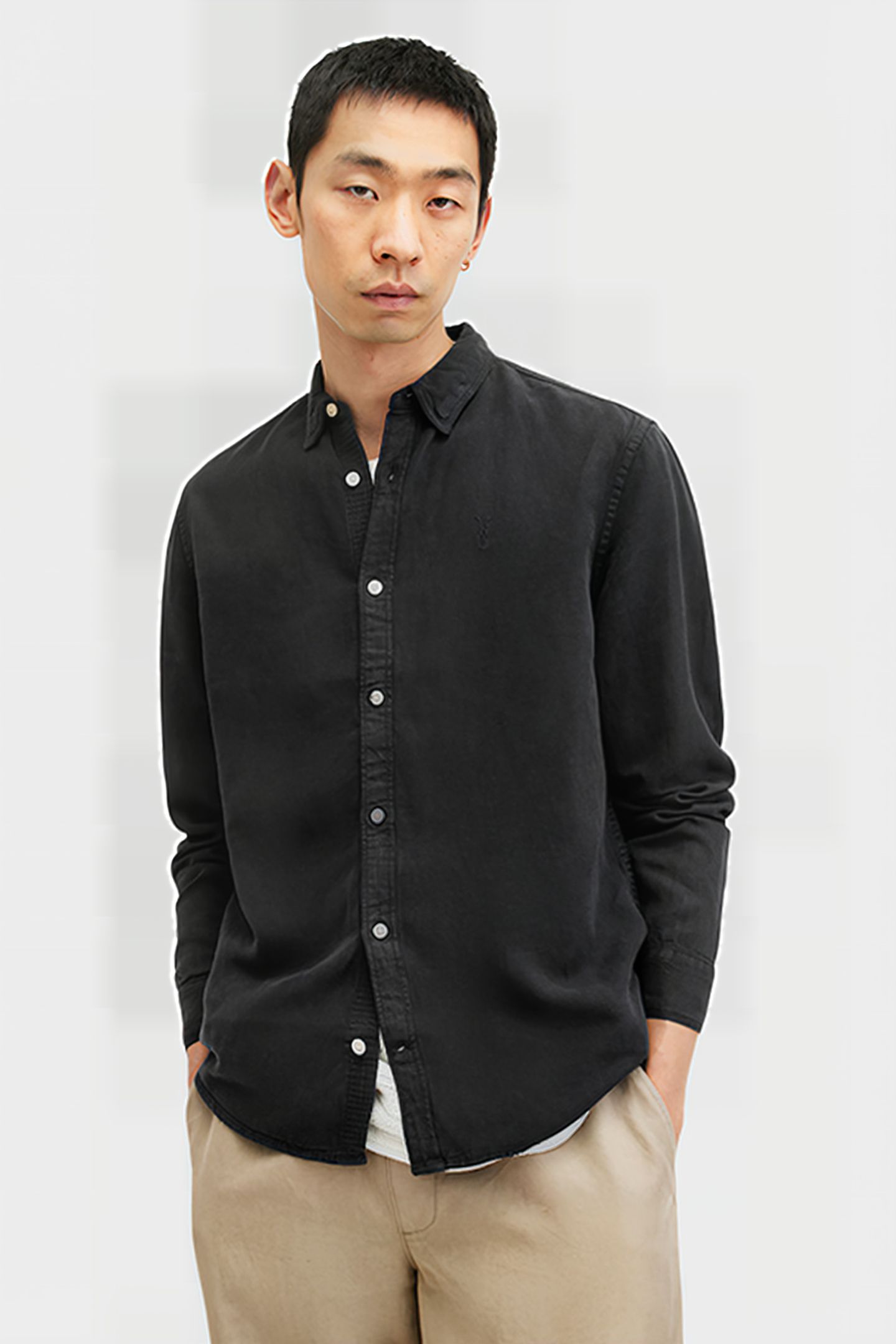 LAGUNA LS SHIRT WASHED BLACK 5