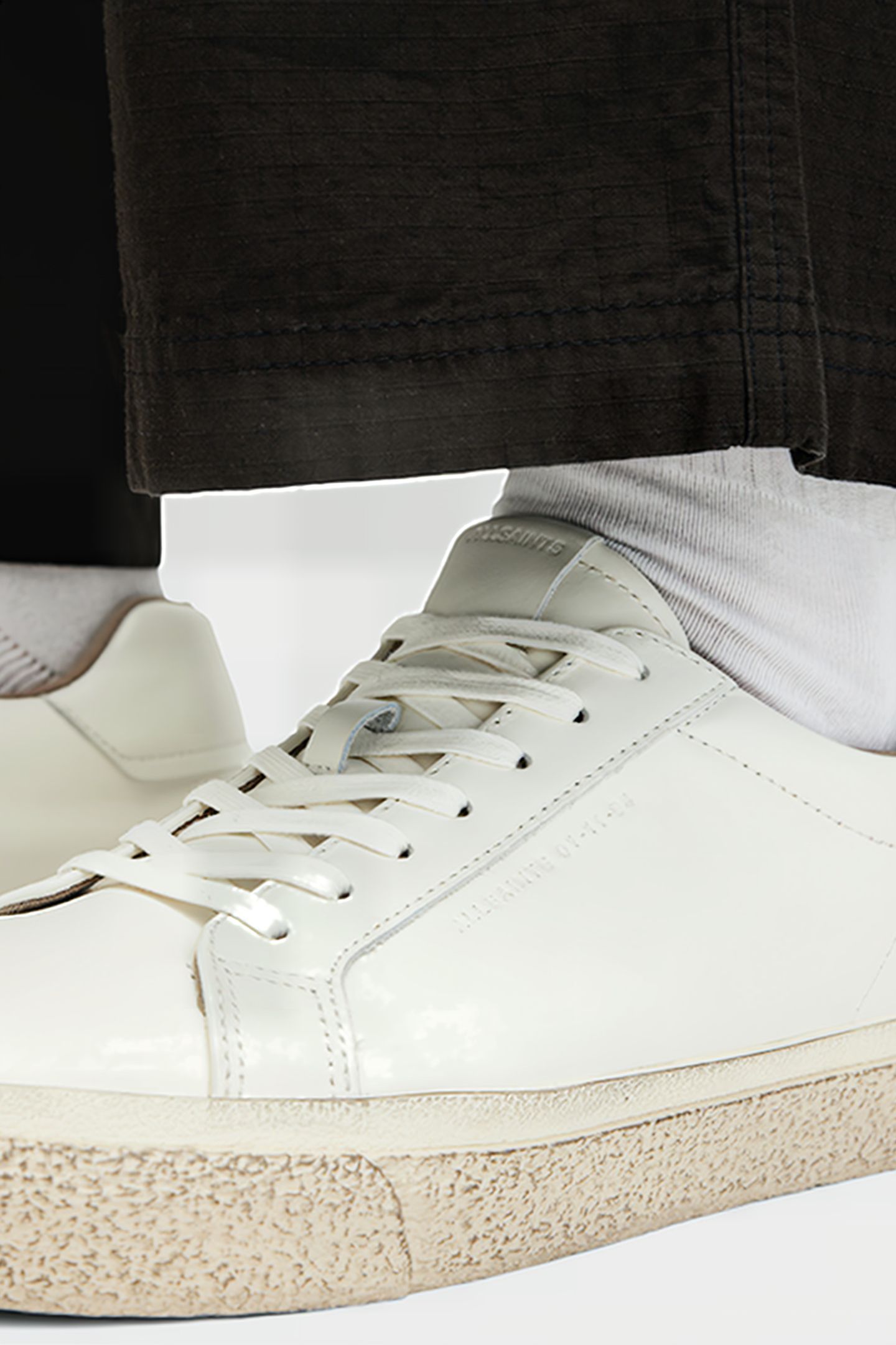 KLOP LTHR LOW TOP WHITE 6
