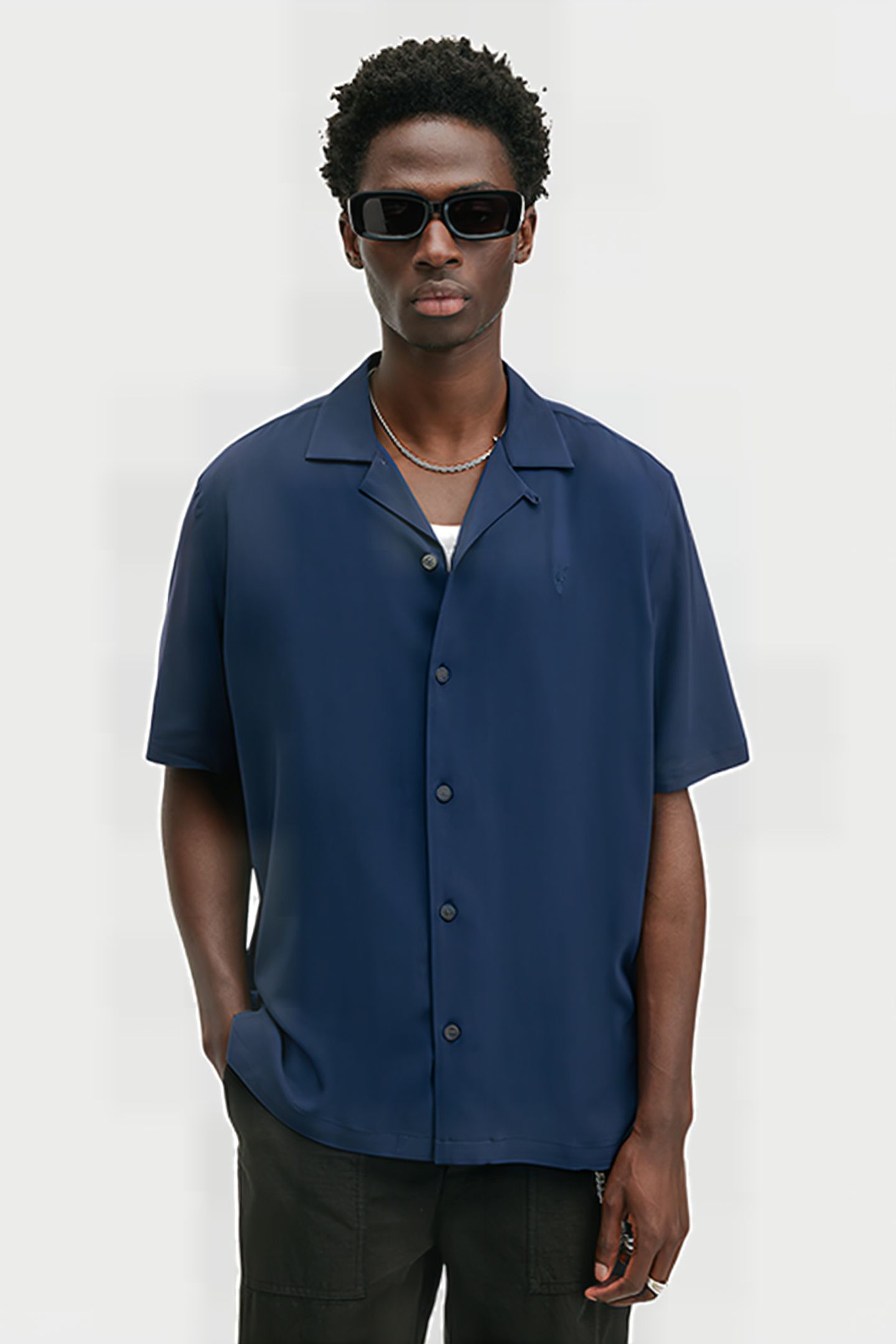 VENICE SS SHIRT NIGHT SKY BLUE 1