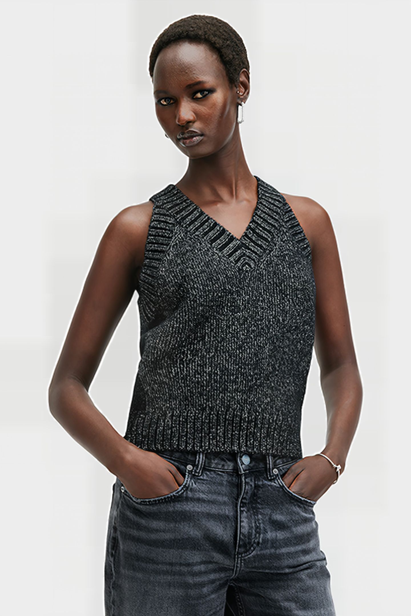 SABRINA TANK BLACK 1