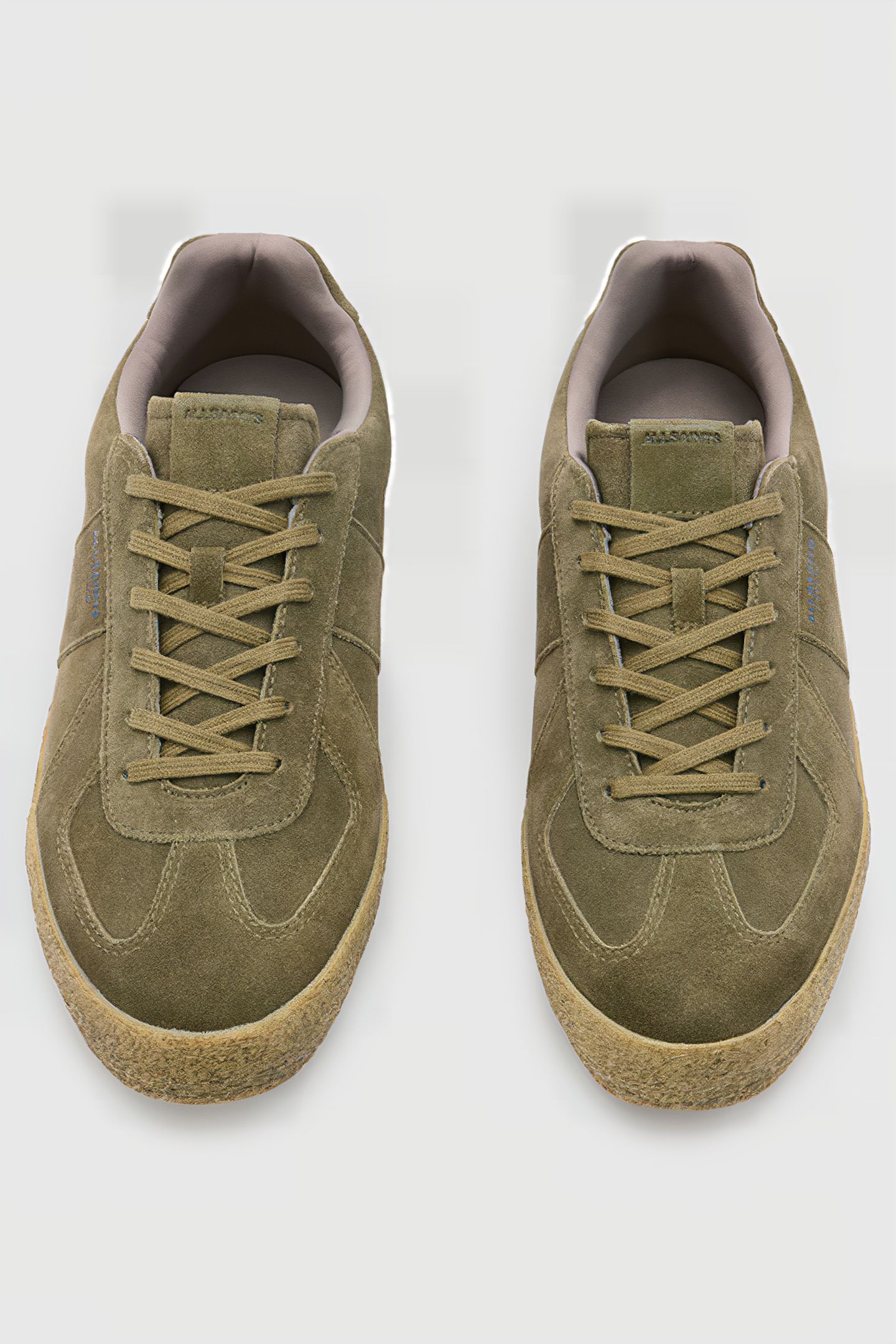 JAIMEE SUEDE LOW TOP KHAKI GREEN/GUM 4