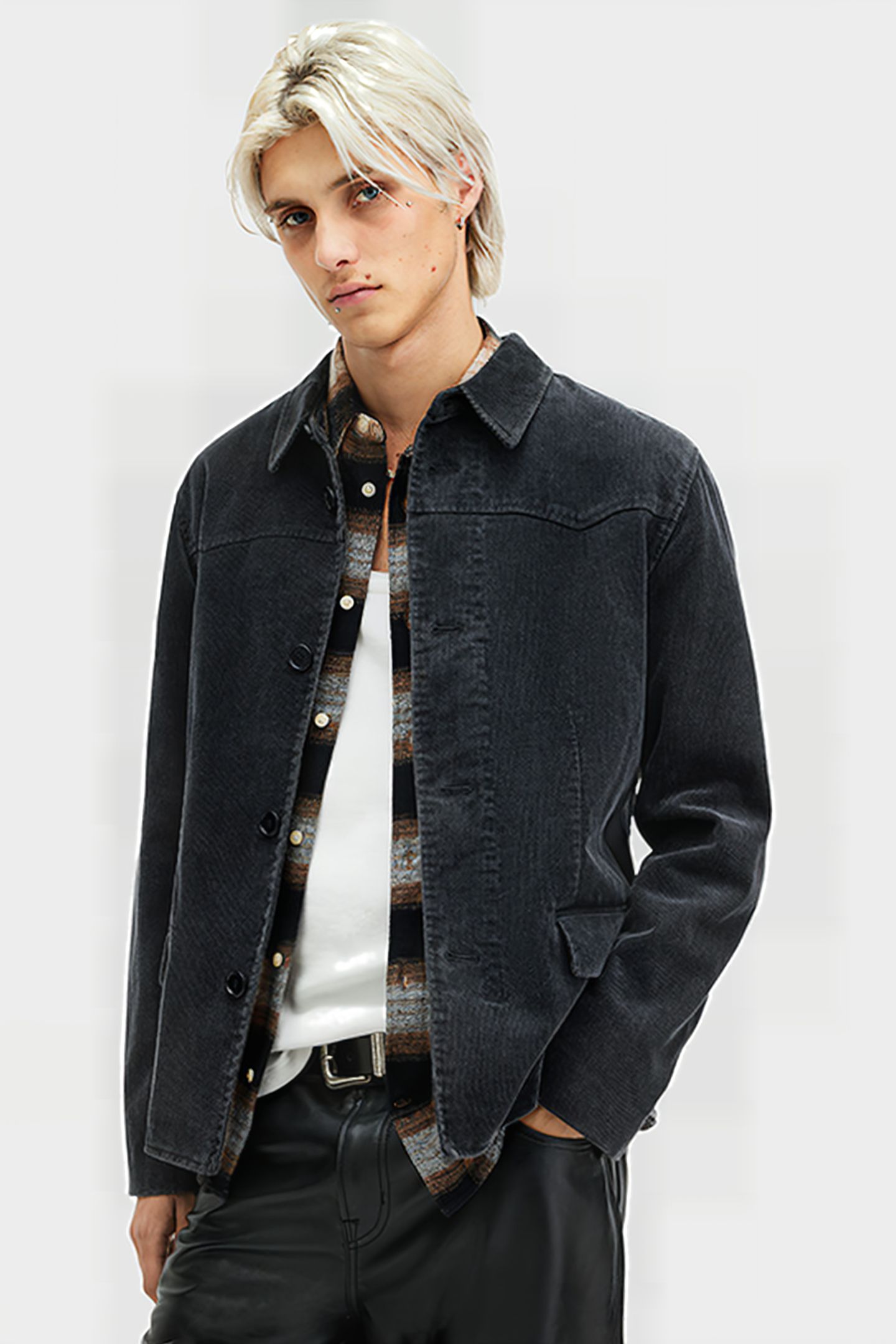 MISSION JACKET FADED BLACK 5