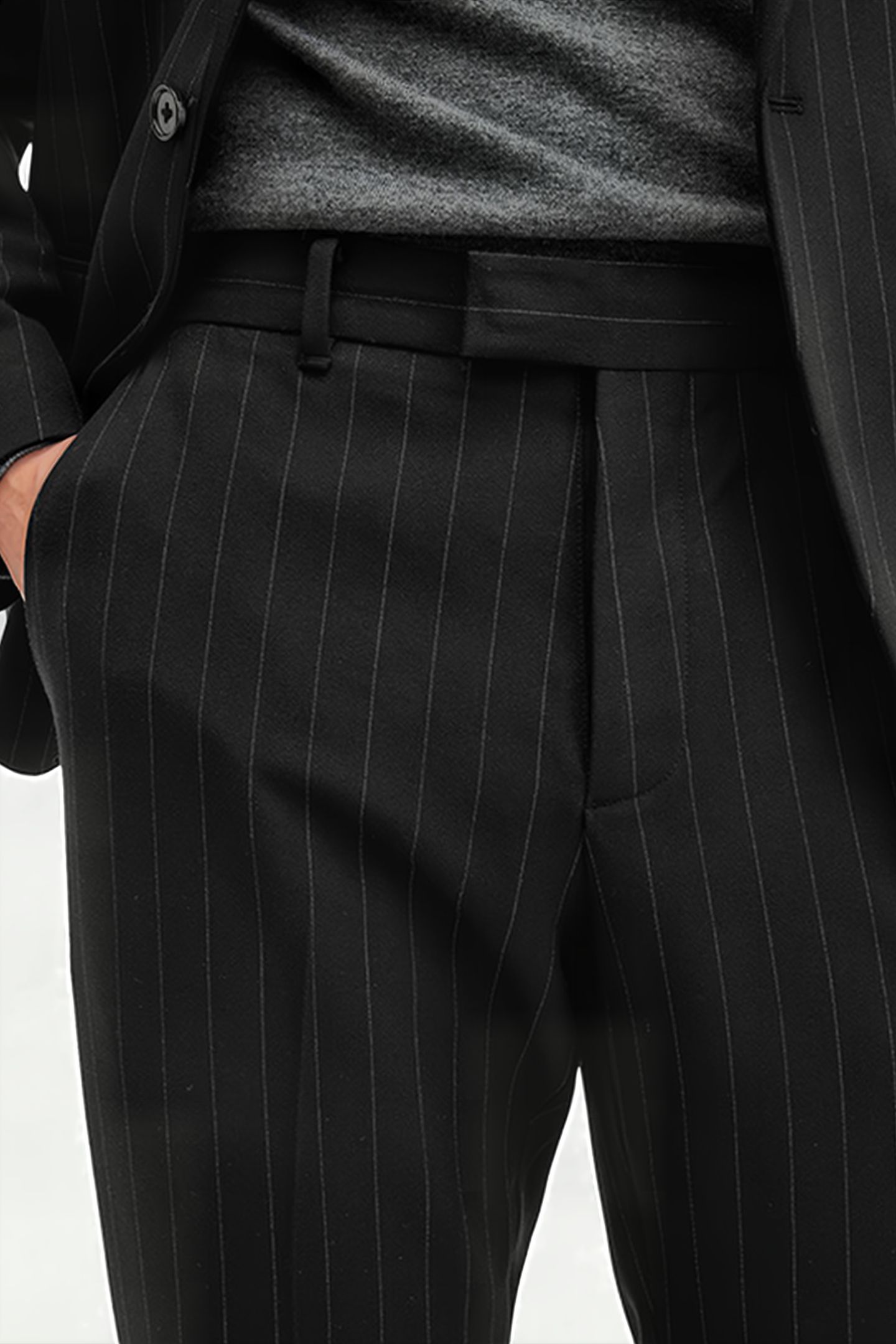 HEDDON TROUSER BLACK 6