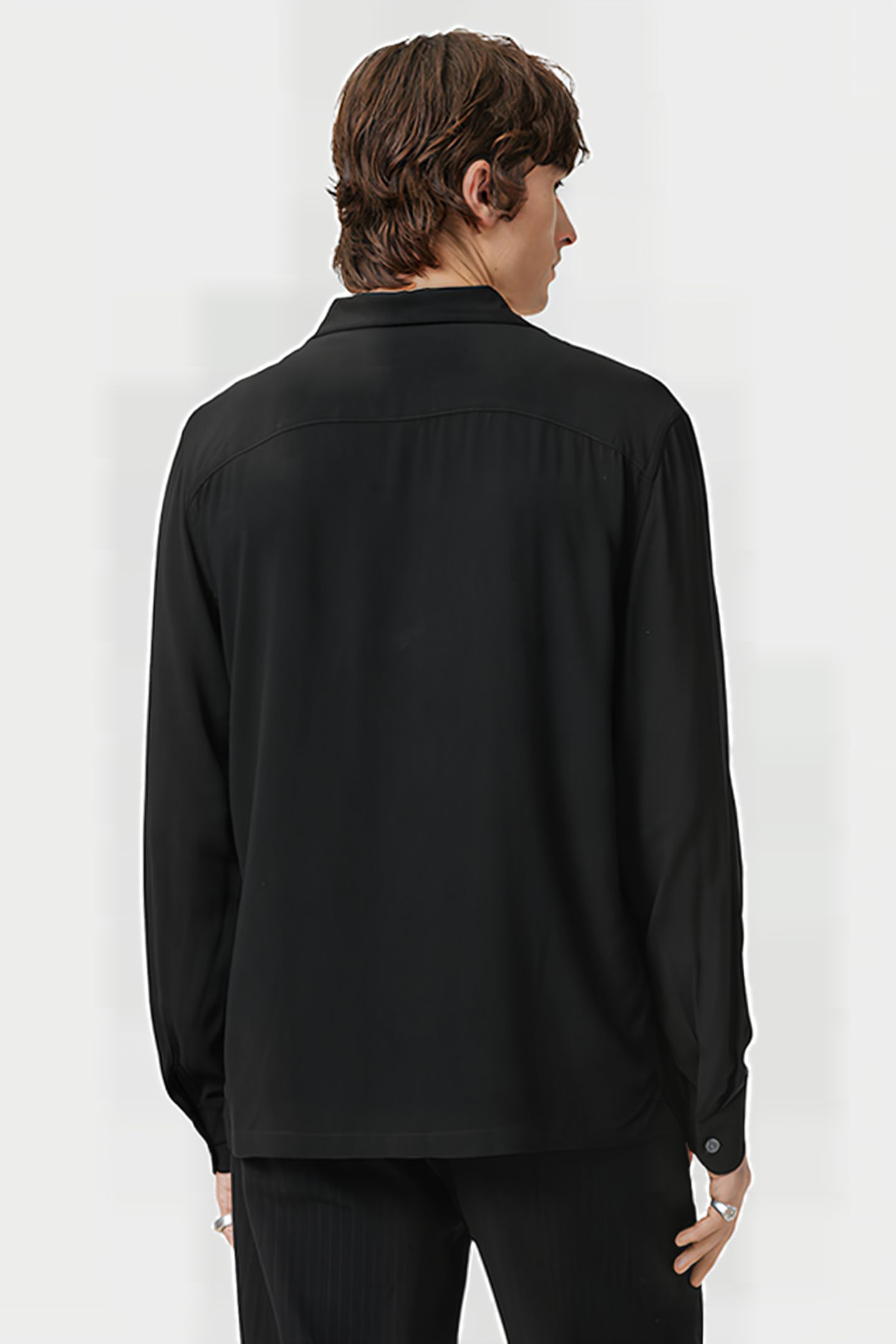 VENICE LS SHIRT BLACK 2