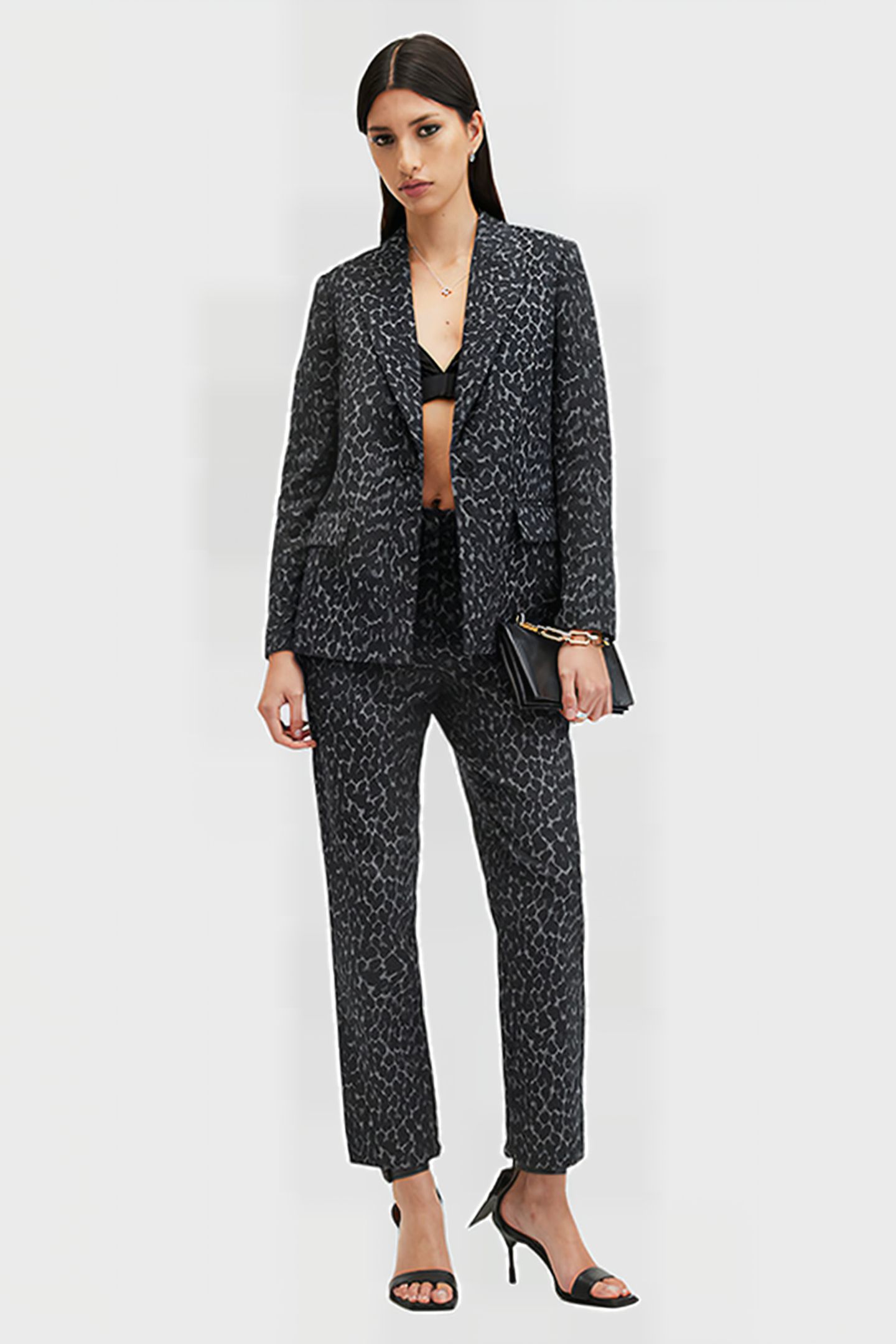 AURORA BLAZER LEPPO GREY/BLACK 5
