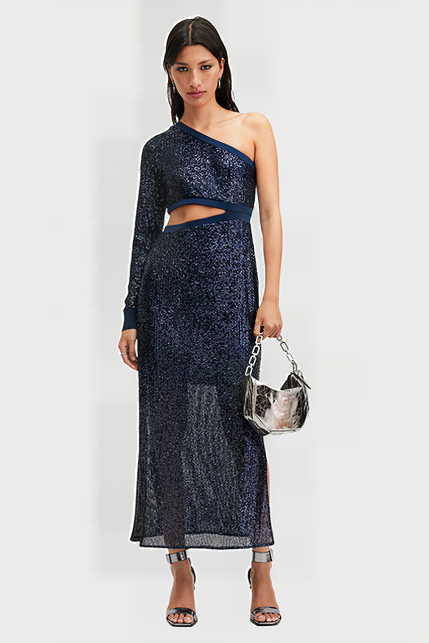 DAISY TOPAZ DRESS MIDNIGHT BLUE 1