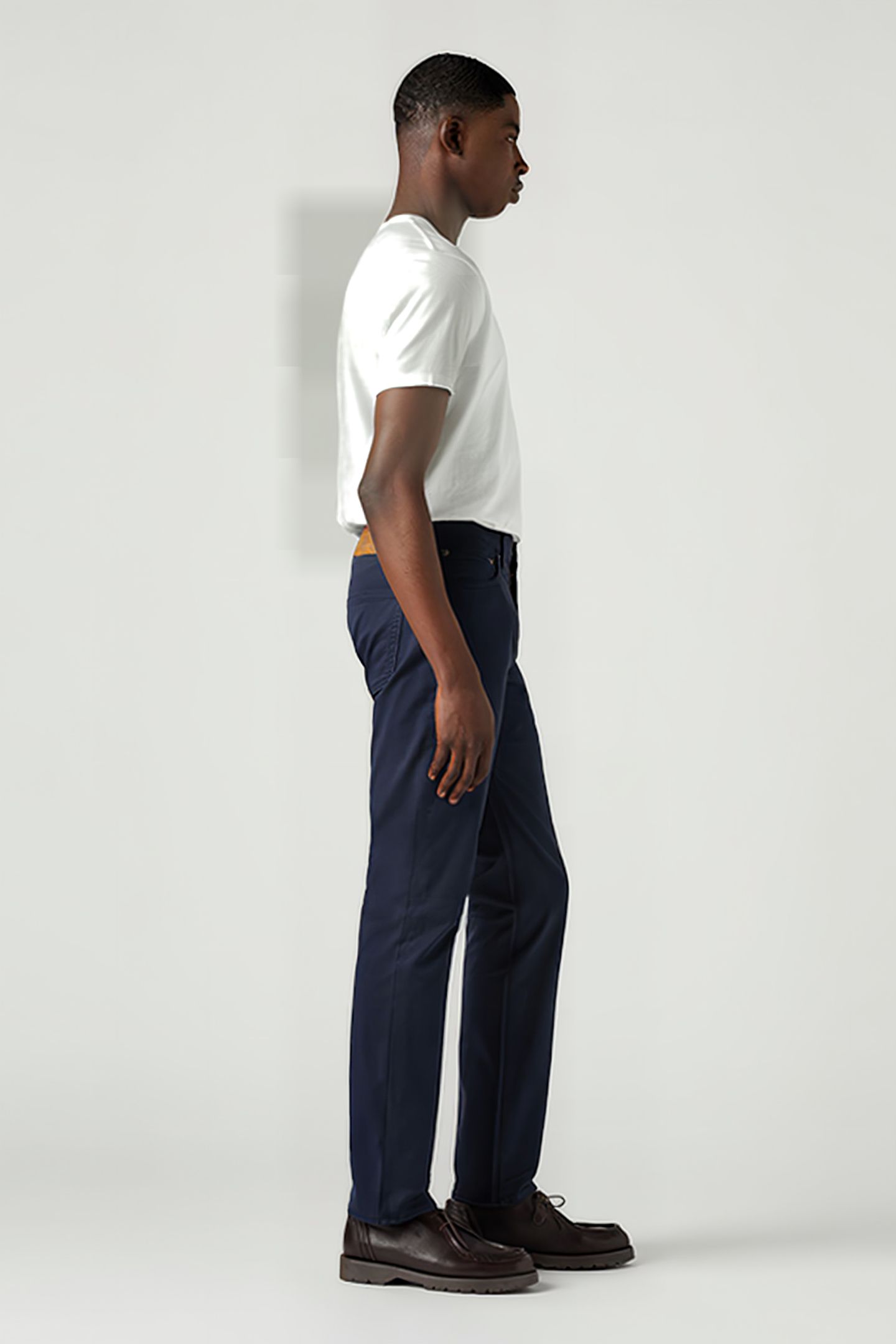 511 SLIM BALTIC NAVY SUEDED SATEEN WT B 5