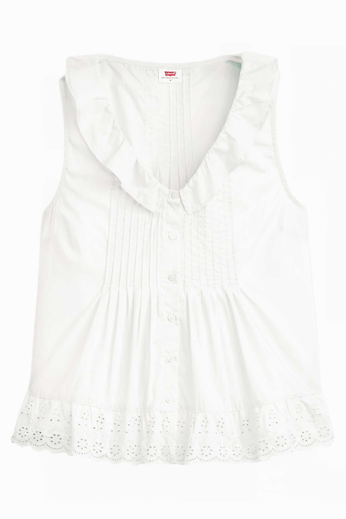 FAUNA BLOUSE BRIGHT WHITE 3