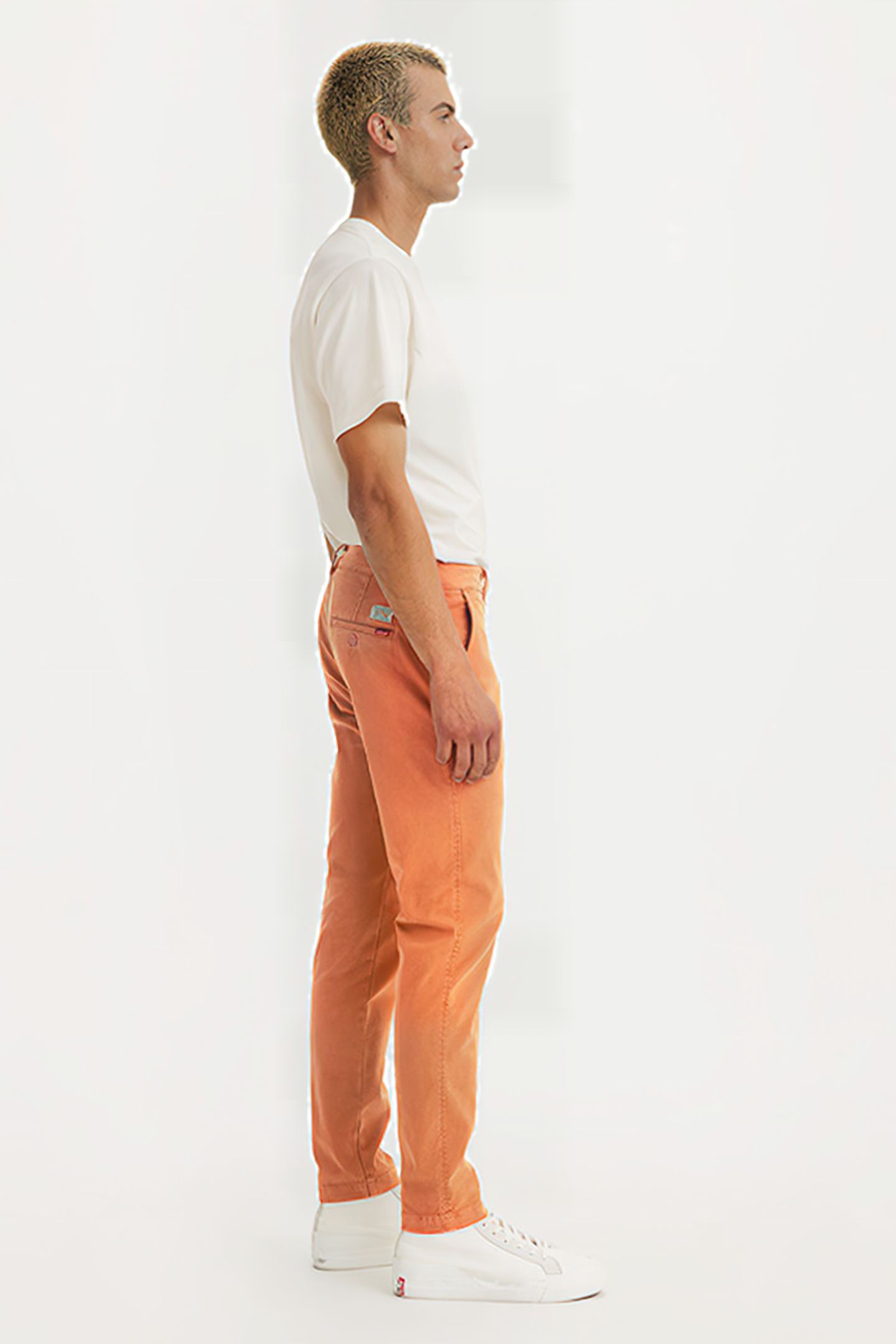 XX CHINO SLIM II BRANDIED MELON S TWLL 3