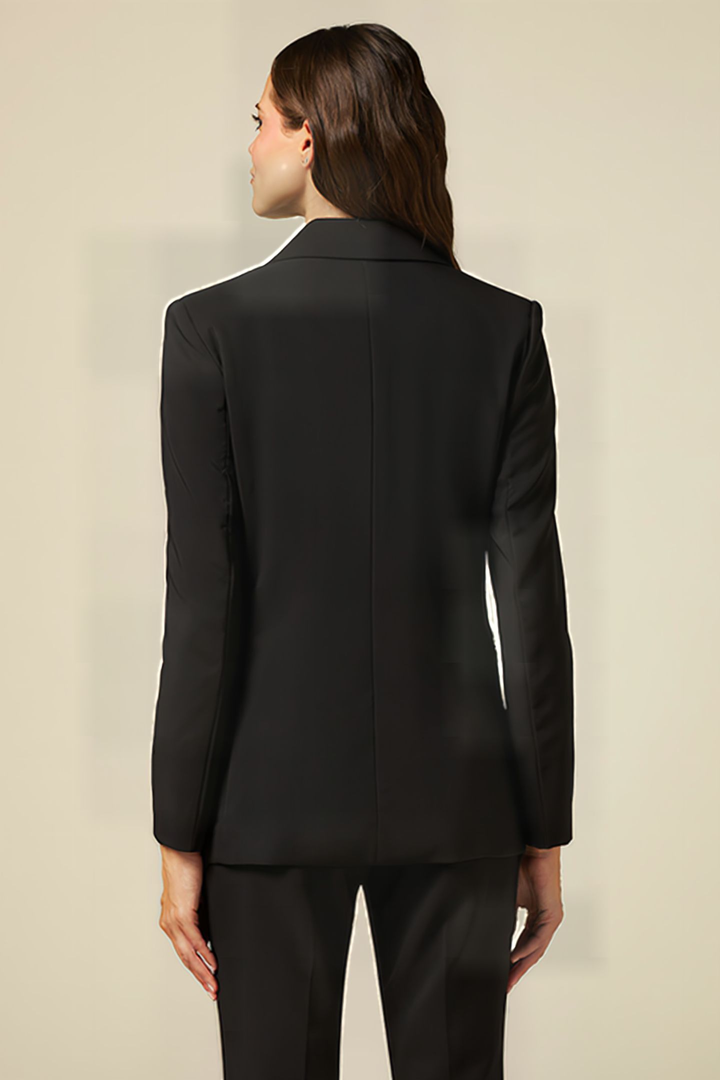 BLAZER WITH JEWEL BUTTONS BLACK 2