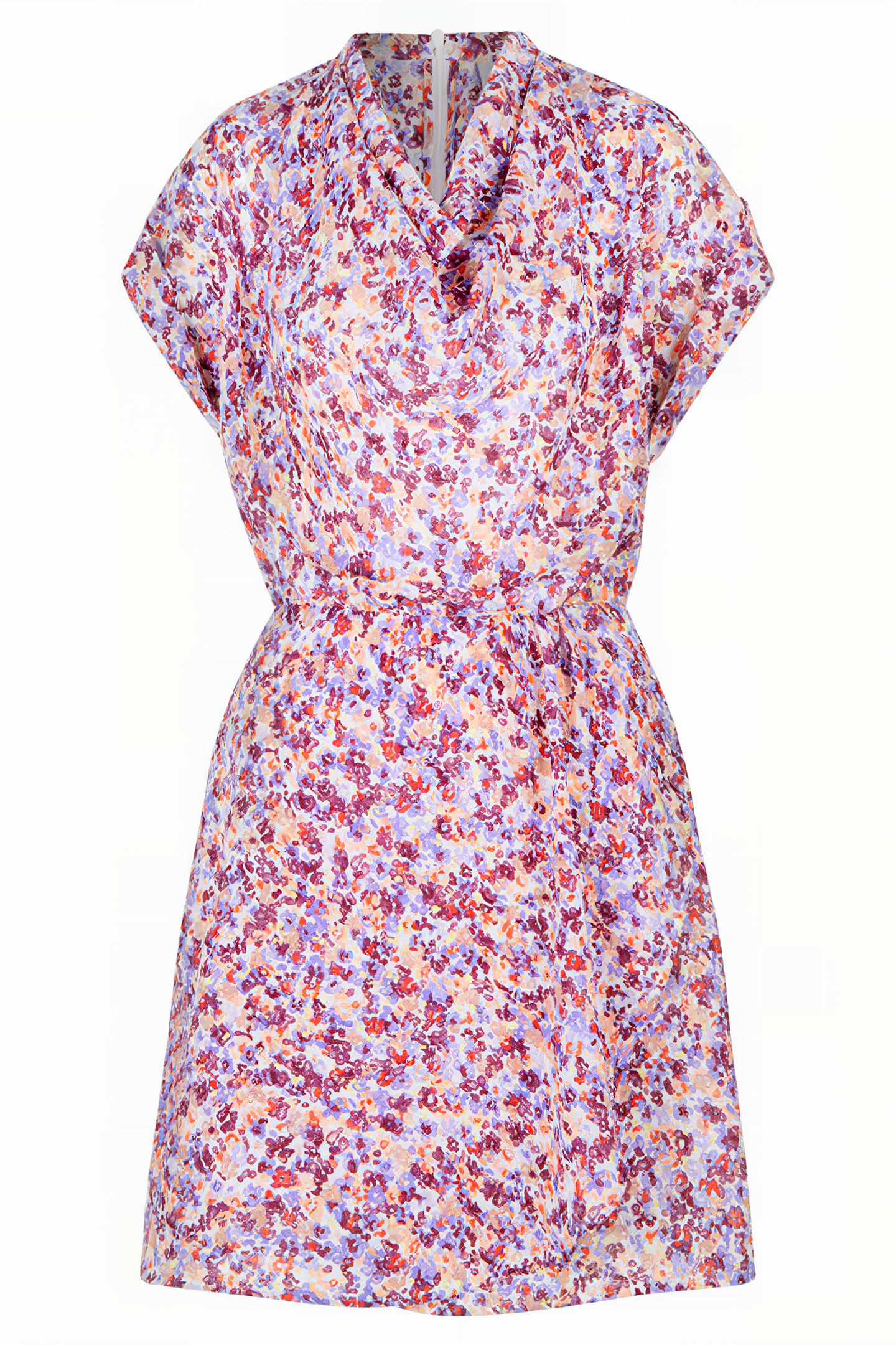 HANNA PRINTED MINI DRESS MULTICOLOUR 10