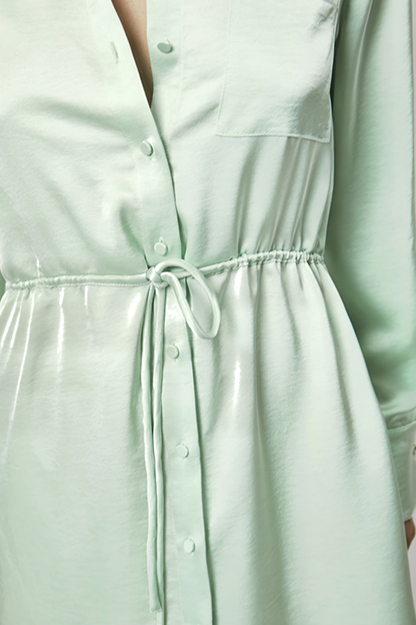NICOLA SHIRT DRESS PISTACHIO 9