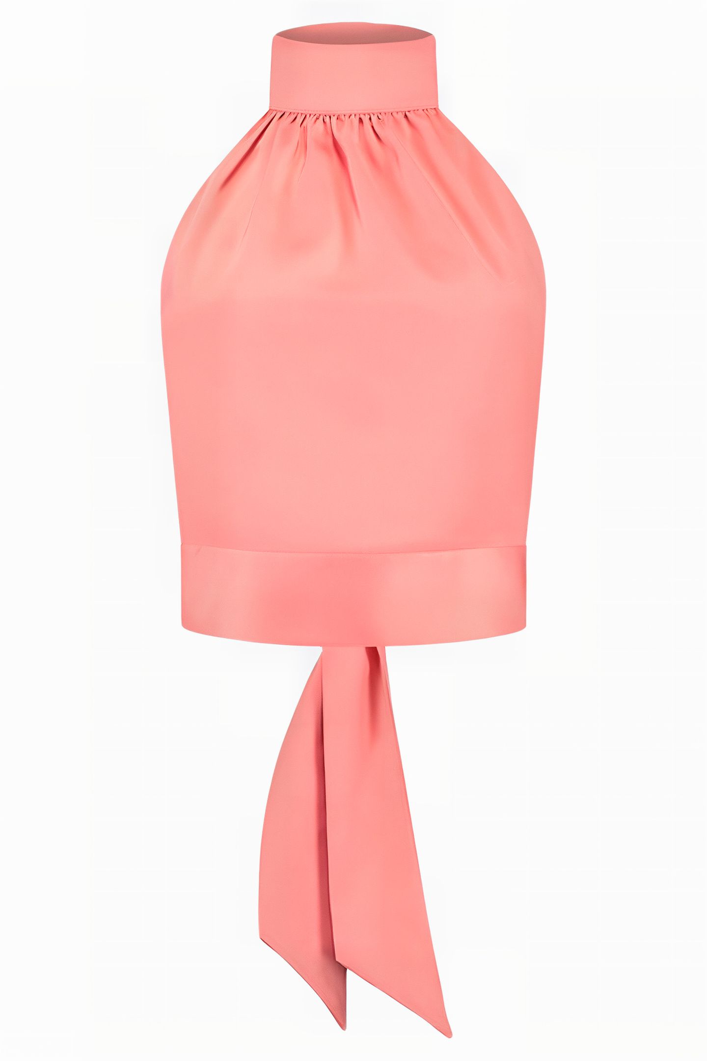 LOREN SATIN TOP PRETTY PINK 1