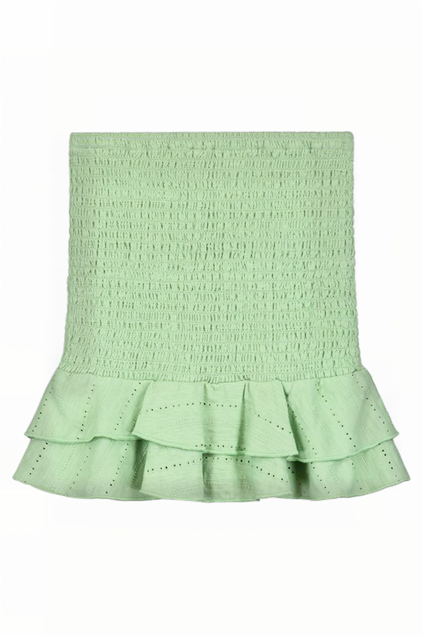 BRODERIE SKIRT MISTY GREEN 2